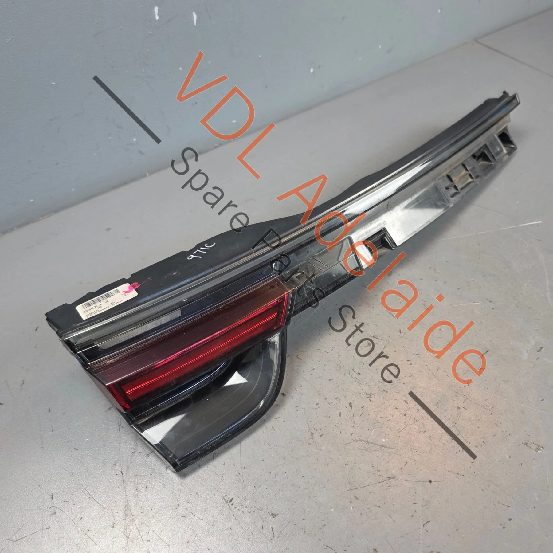 Porsche Panamera 971 Rear Left Inner Tail Light Dark Tint 973945207A
