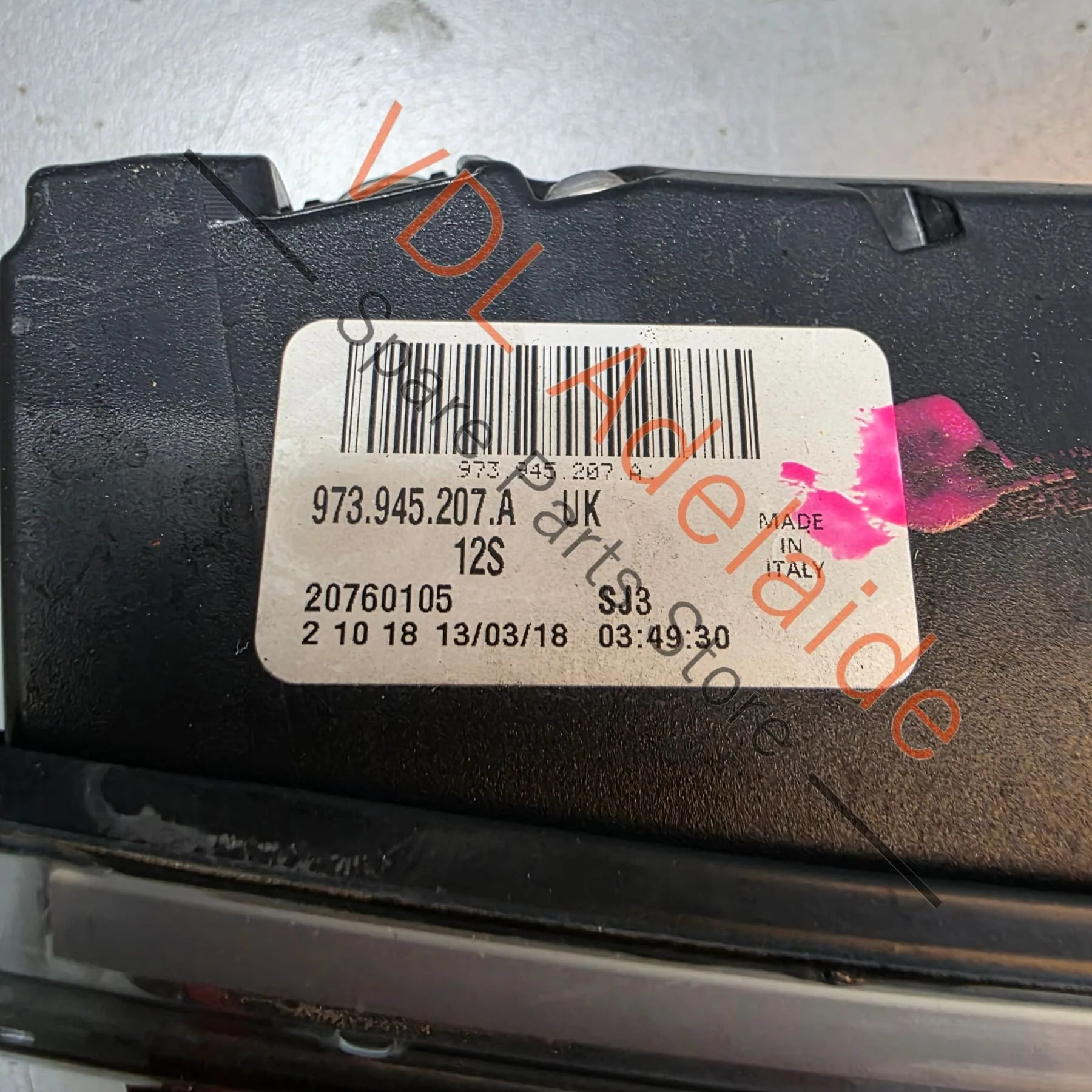 Porsche Panamera 971 Rear Left Inner Tail Light Dark Tint 973945207A - Image 3