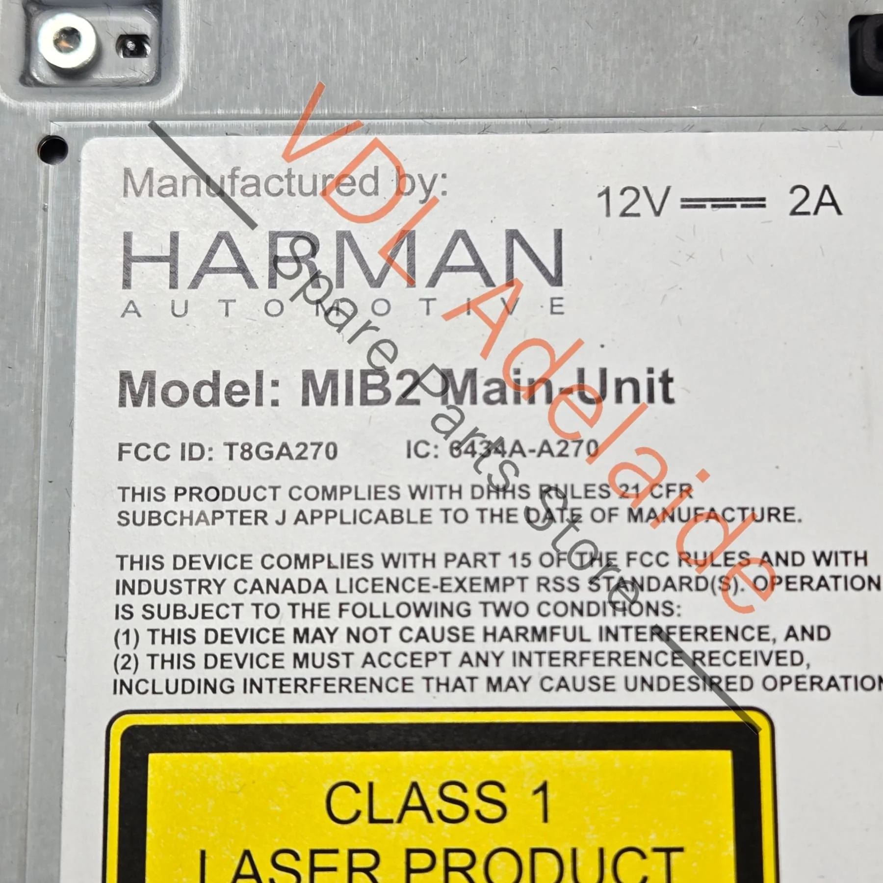Porsche Panamera 971 Central Computer Main-unit MIB2 SD Card Reader Infotainment Harman 971035041P - Image 5