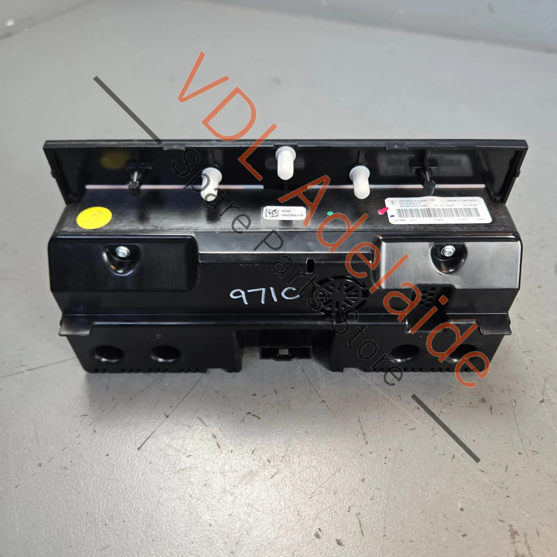 Porsche Panamera Rear Air Conditoning Control Panel Switch 974919615P 6N3 - Image 3