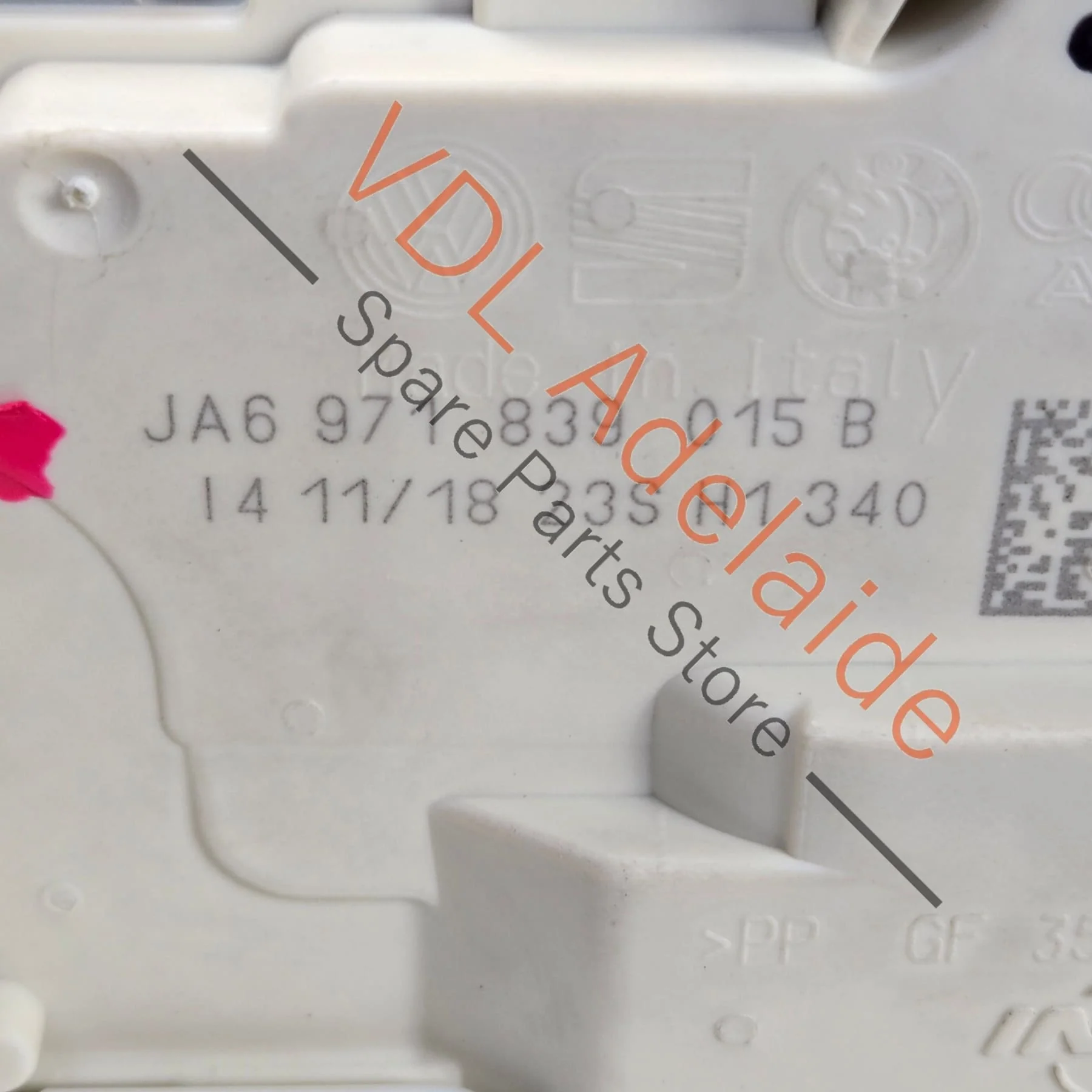 Porsche Panamera 971 2016-2023 Rear Left Passenger Side Door Lock Mechanism 971839015B 971839015E - Image 2