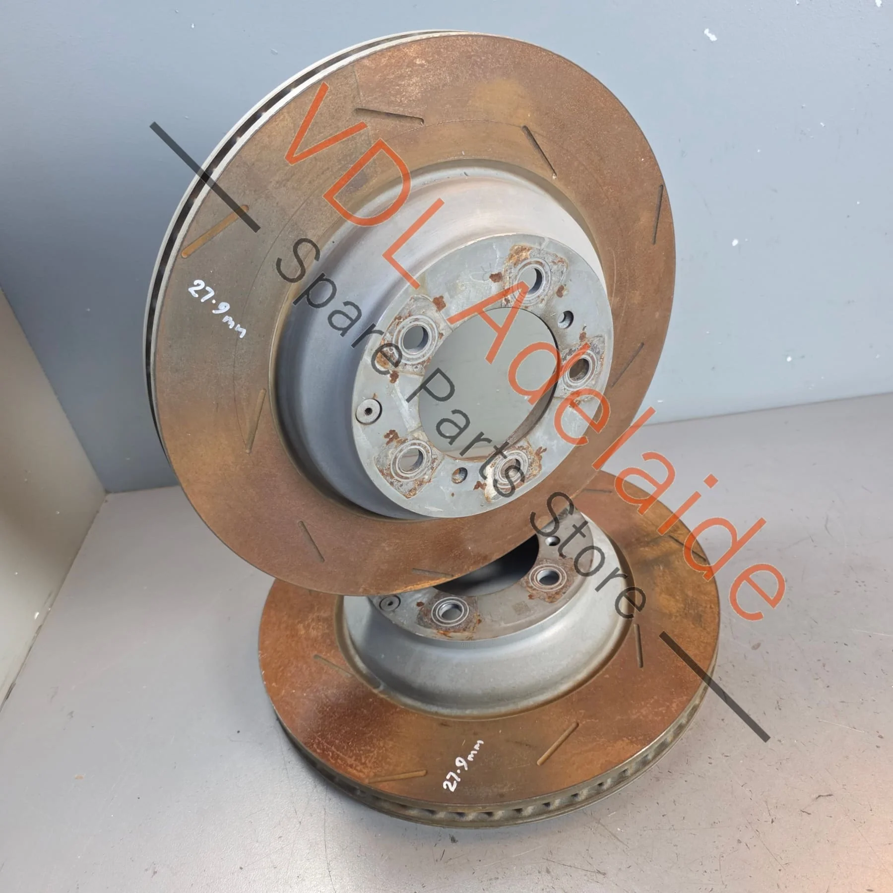 Porsche Panamera 971 Rear Brake Disc Rotor Pair 971615601J 971615602J