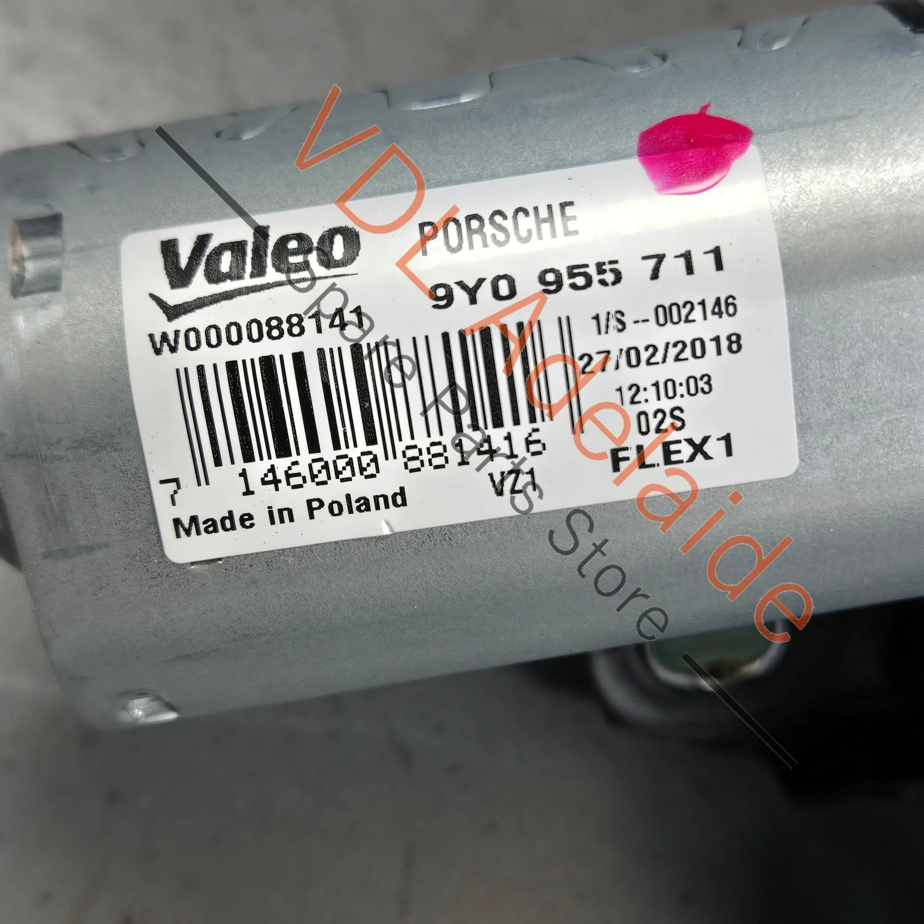 Porsche Panamera 971 Cayenne 9Y E3 Rear Windscreen Wiper Motor 9Y0955711 - Image 2