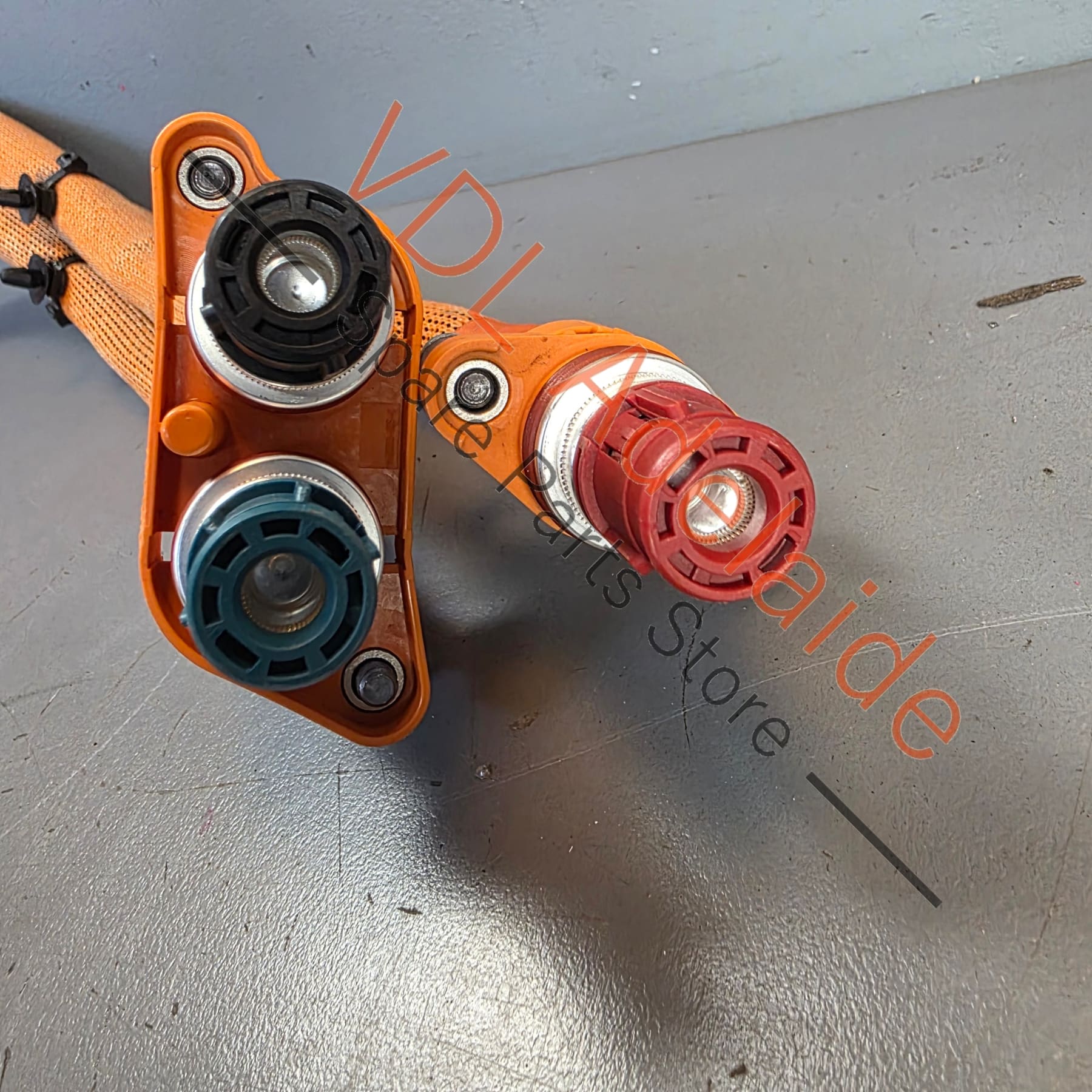 Porsche Hybrid Drive Motor HV Leads Wiring Cables 971971013A 971971013G - Image 3
