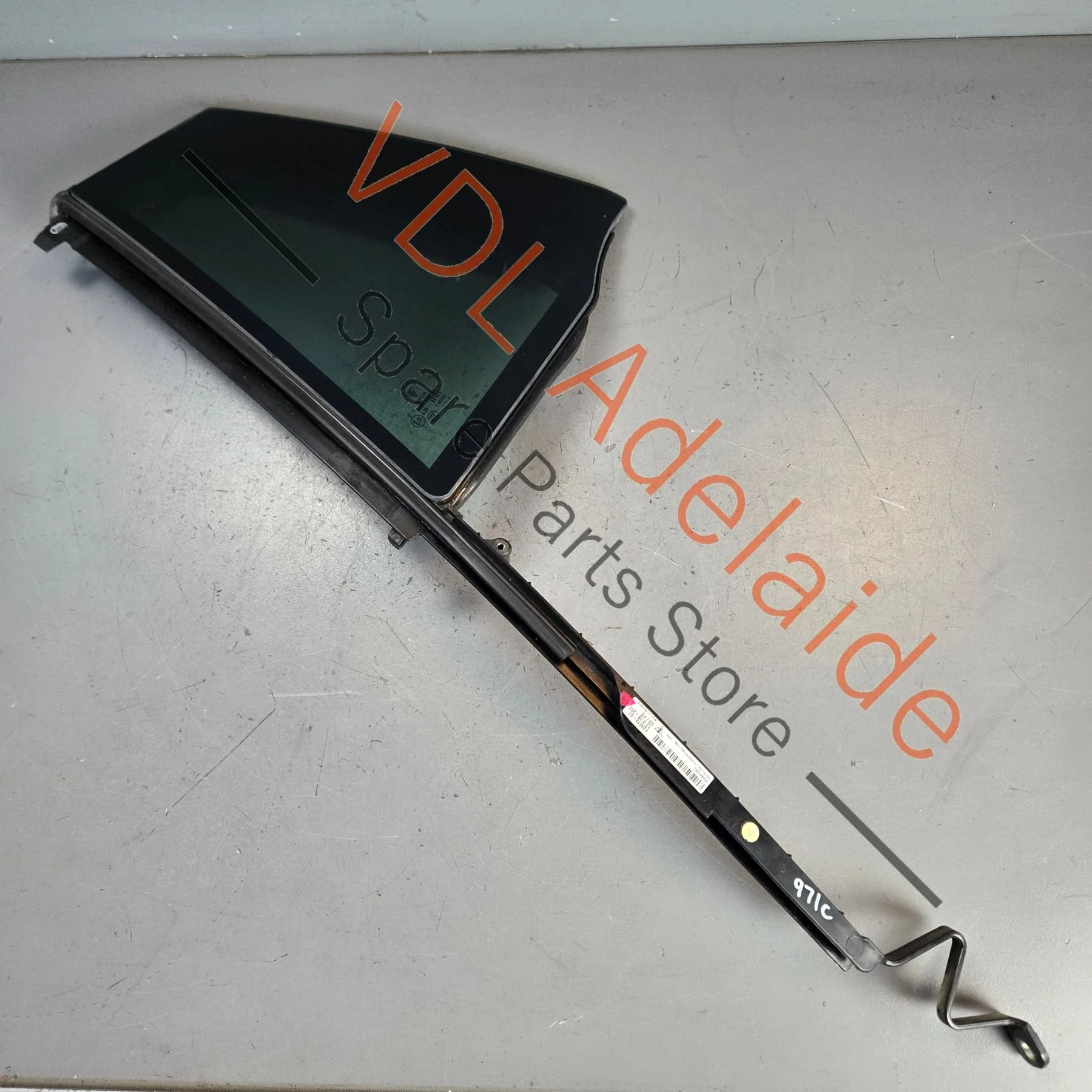 Porsche Panamera Turismo 971 Rear Left Door Quarter Window Privacy Glass Tinted