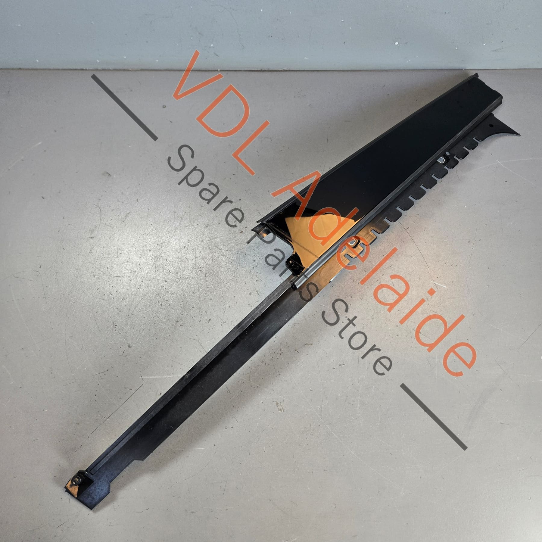 Porsche Panamera 971 Left Rear Door Exterior B Pillar Trim Gloss Black 971853289
