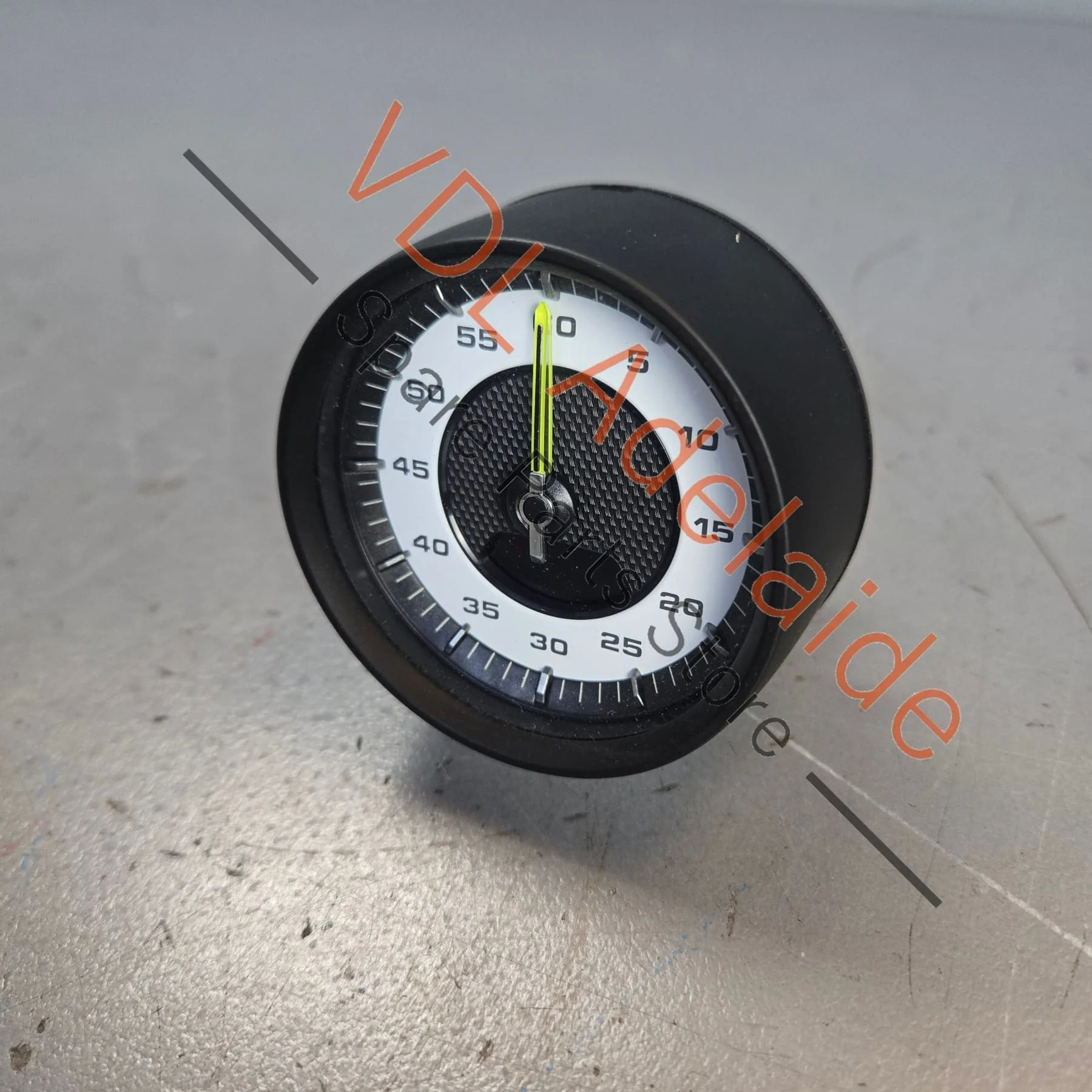 Porsche Chrono Clock for Launch Control Acid Green Matt Black 971919203L 6K3