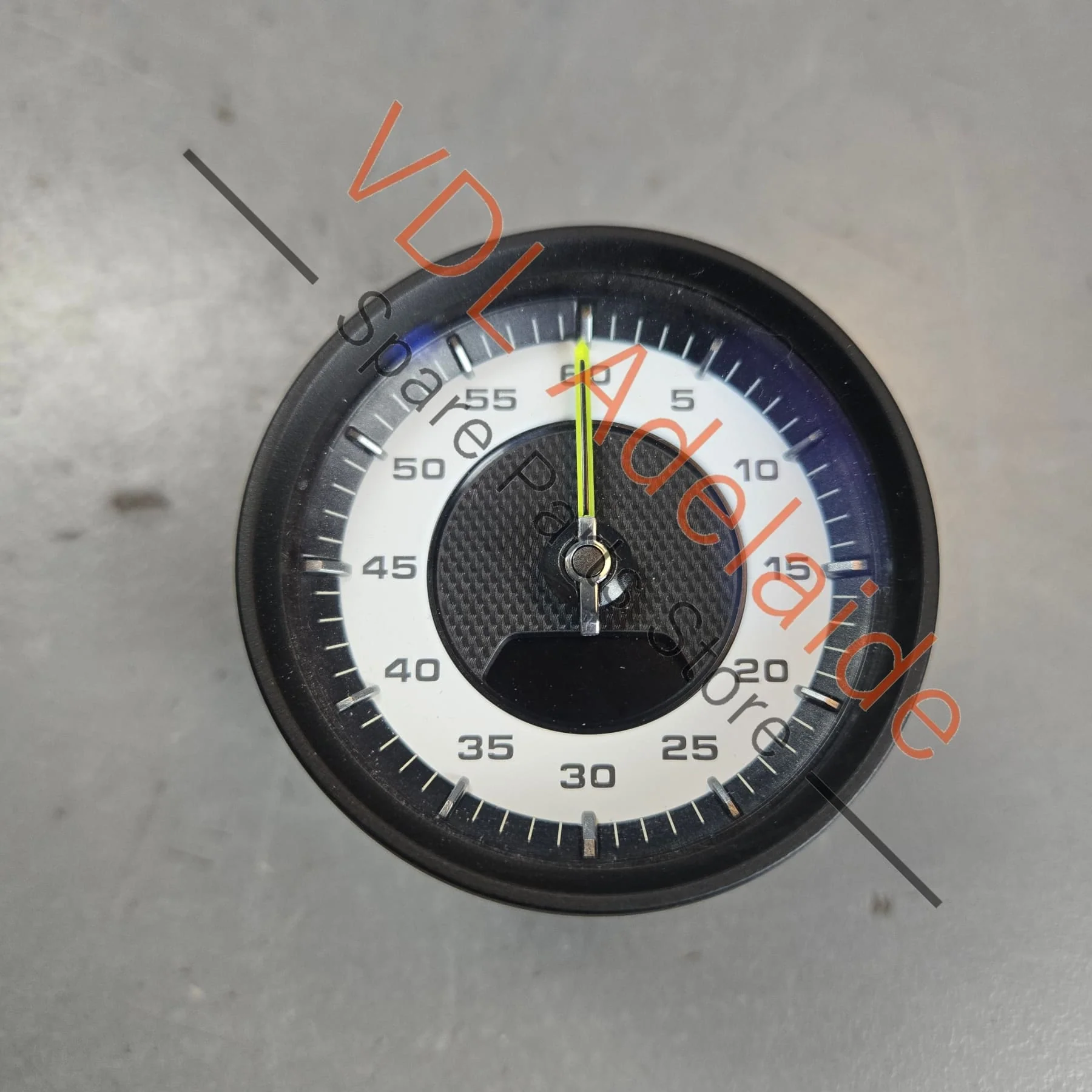Porsche Chrono Clock for Launch Control Acid Green Matt Black 971919203L 6K3 - Image 2