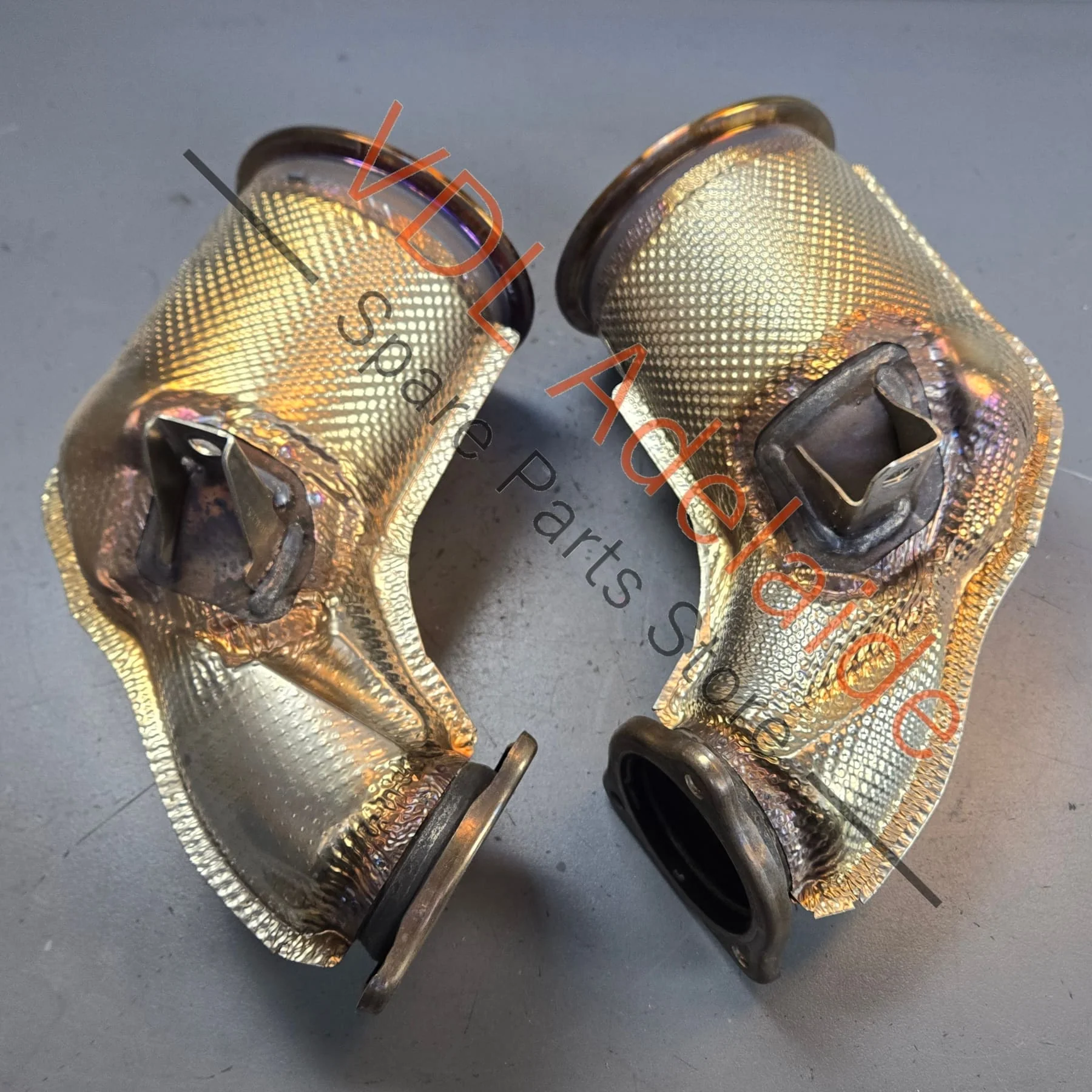 Porsche Catalytic Converter Set for 2.9L V6 9A7254300D 9A7254350D - Image 2