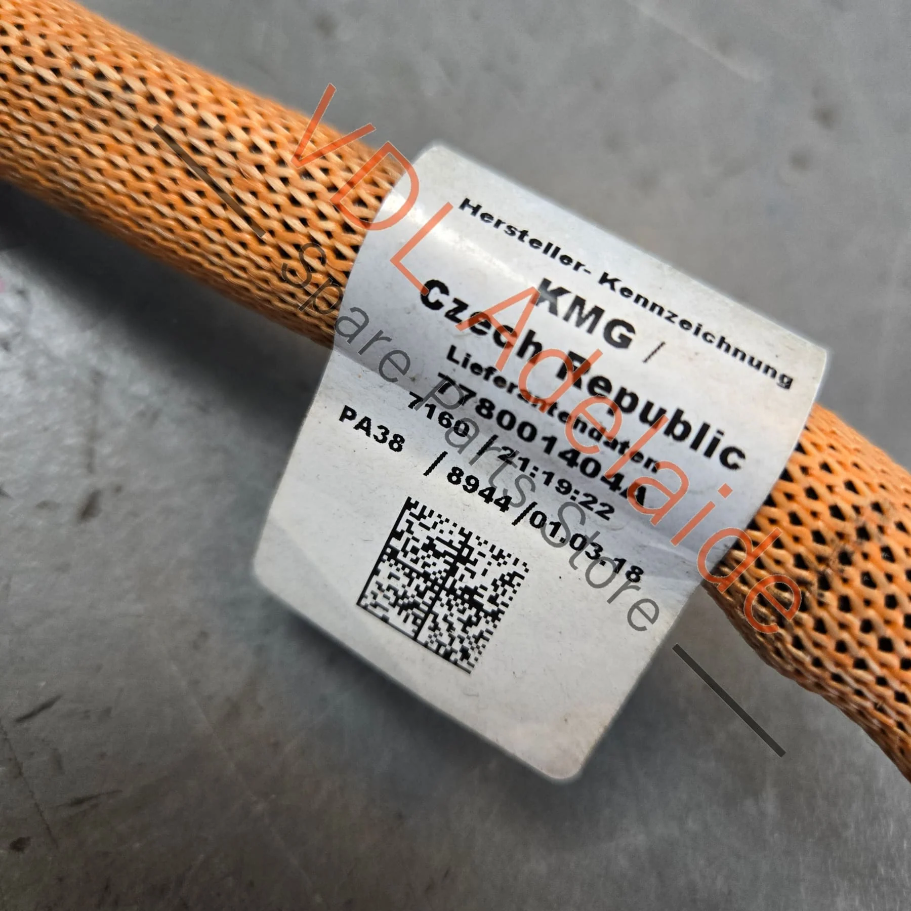 Porsche Panamera 971 e-Hybrid HV Hybrid Air Conditioner Wiring Cable 9719710012E - Image 4