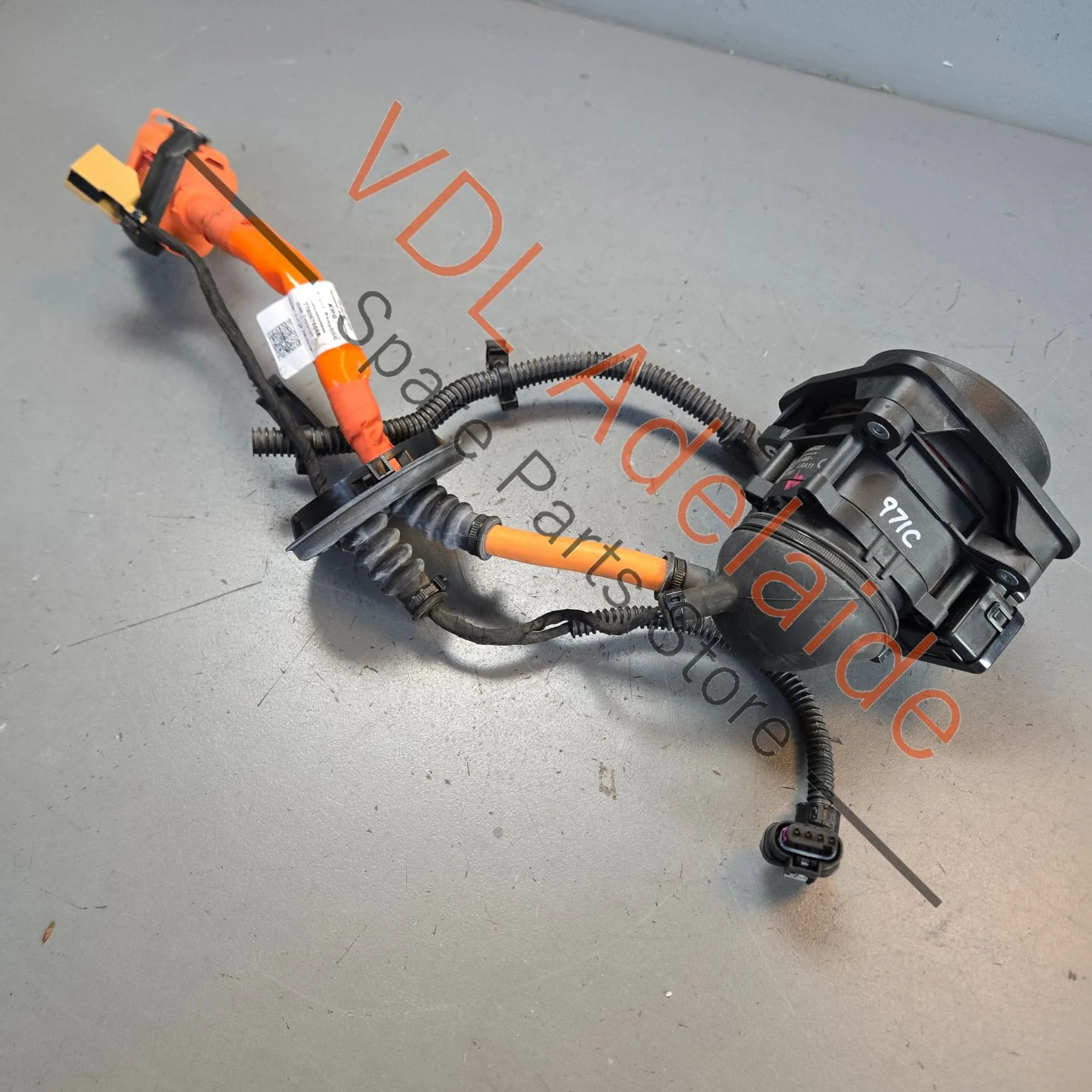 Porsche Panamera 7.2kw Hybrid Charging Socket Wire Cable & Plug 971971676AS 7PP915651 - Image 3