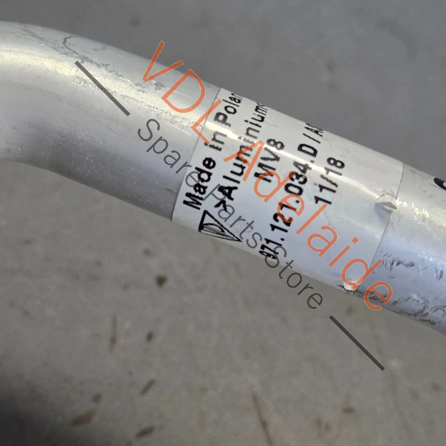 Porsche Panamera 971 Coolant / Refrigerant Pipe Hose 971121034S - Image 3