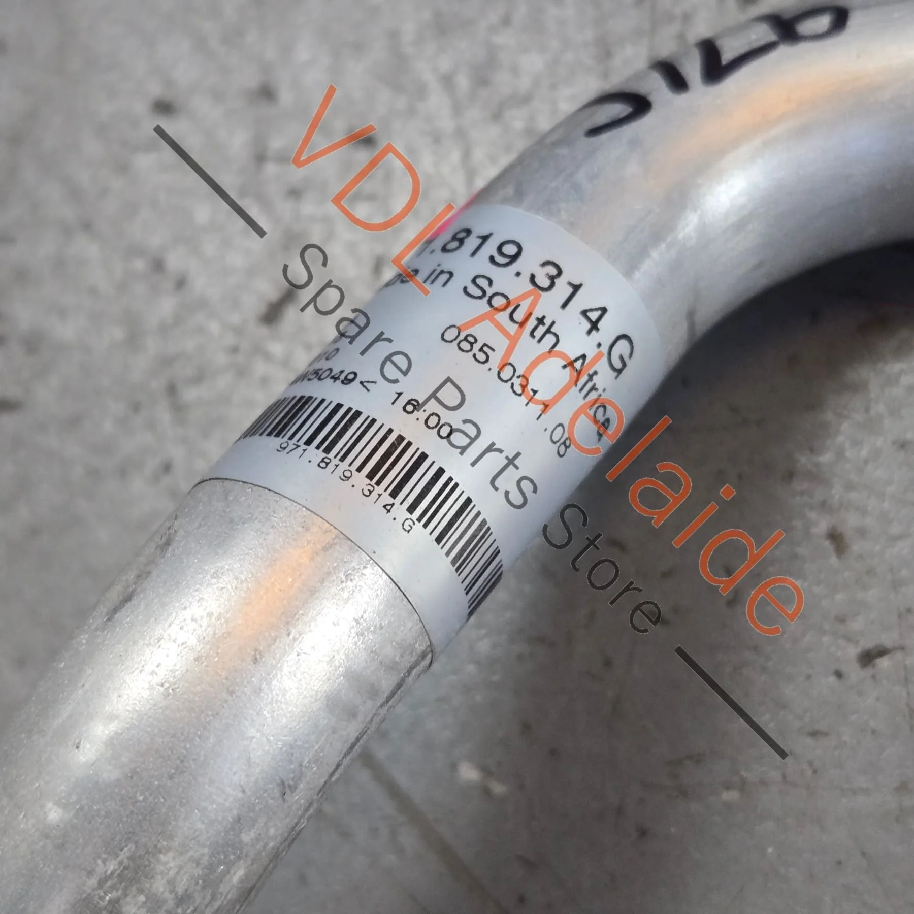 Porsche Panamera 971 Coolant Pipe 971819314K  971819314G - Image 4