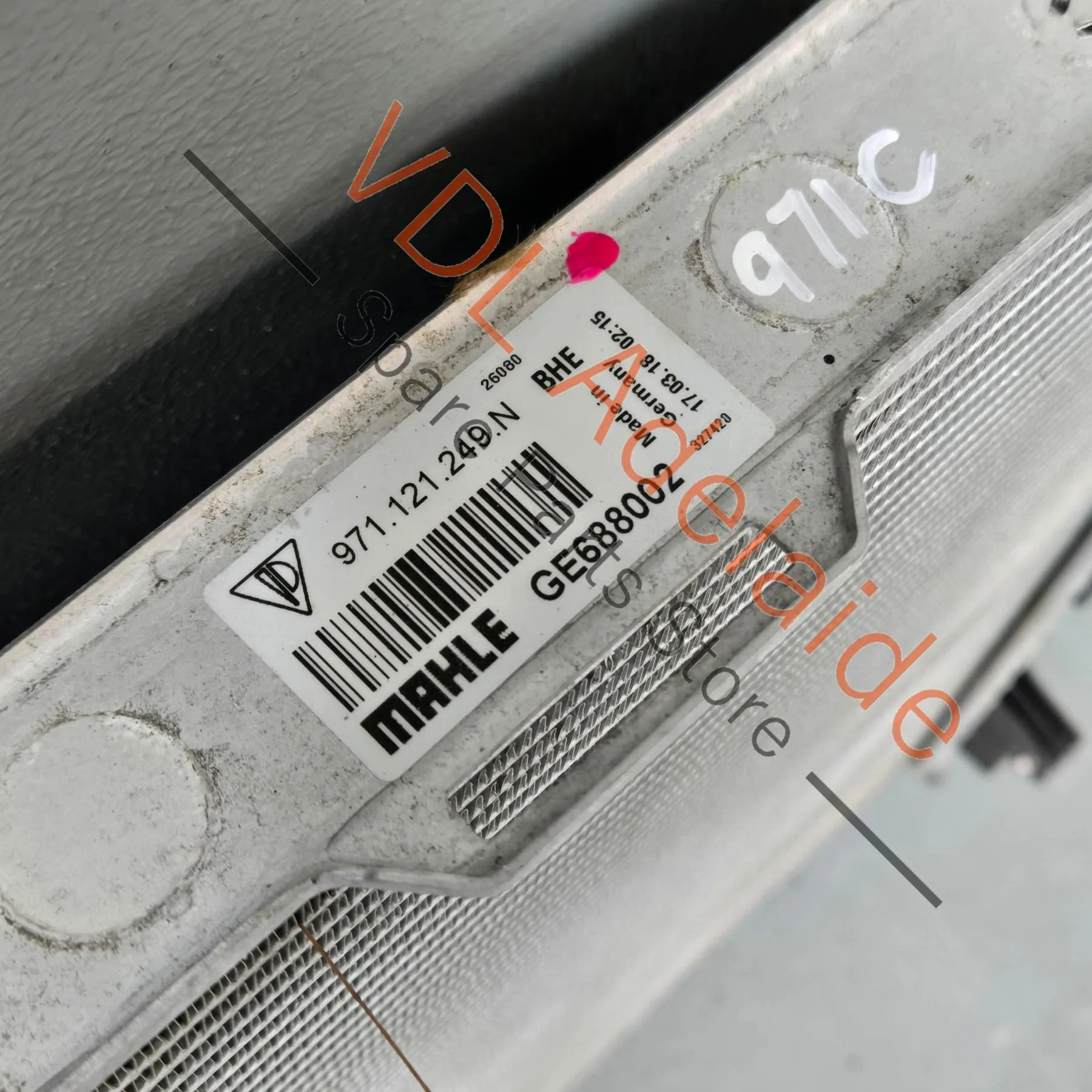 Genuine Porsche Panamera 971 Radiator PAE121253 - Image 5