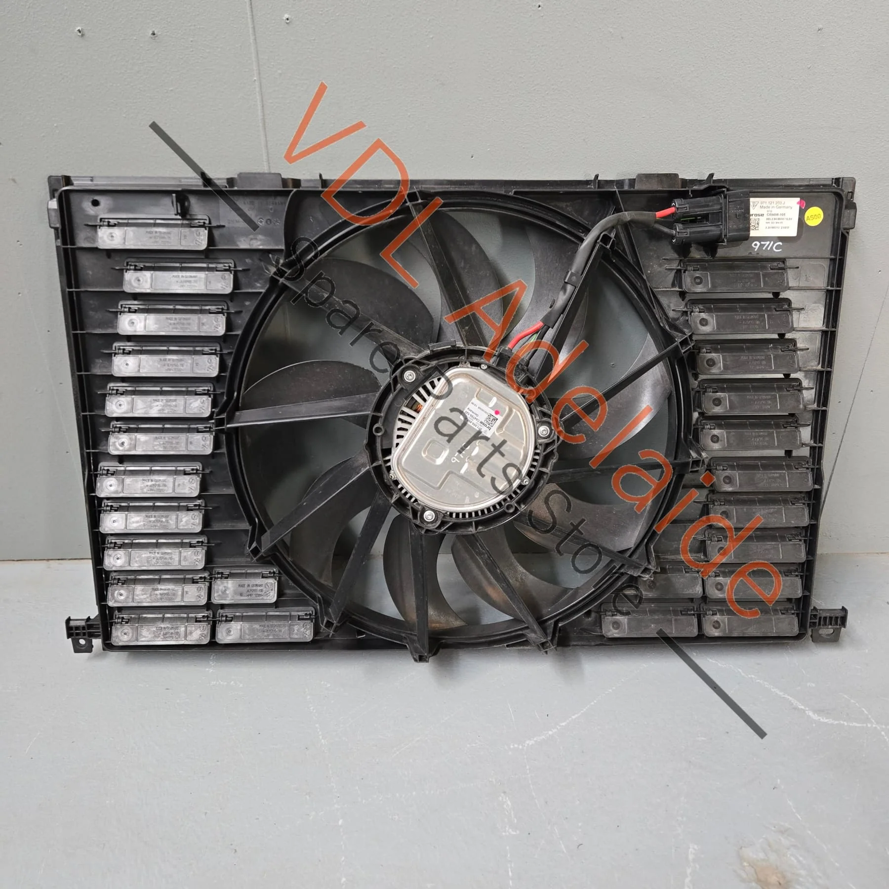 Porsche Panamera 971 Radiator Fan Assembly PAE121203A