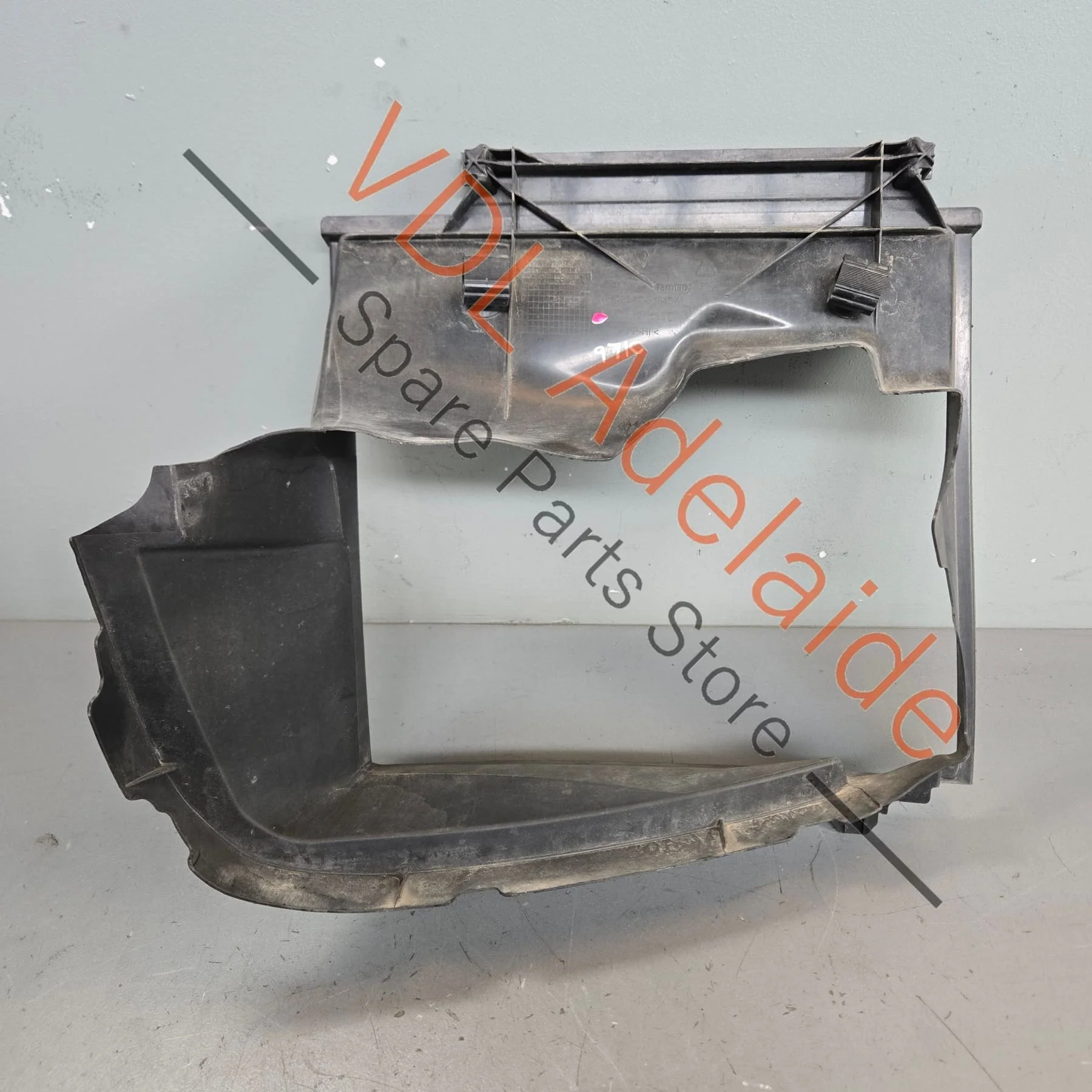 Porsche Panamera 971 Front Left Intercooler Radiator Air Guide 971121333C - Image 2