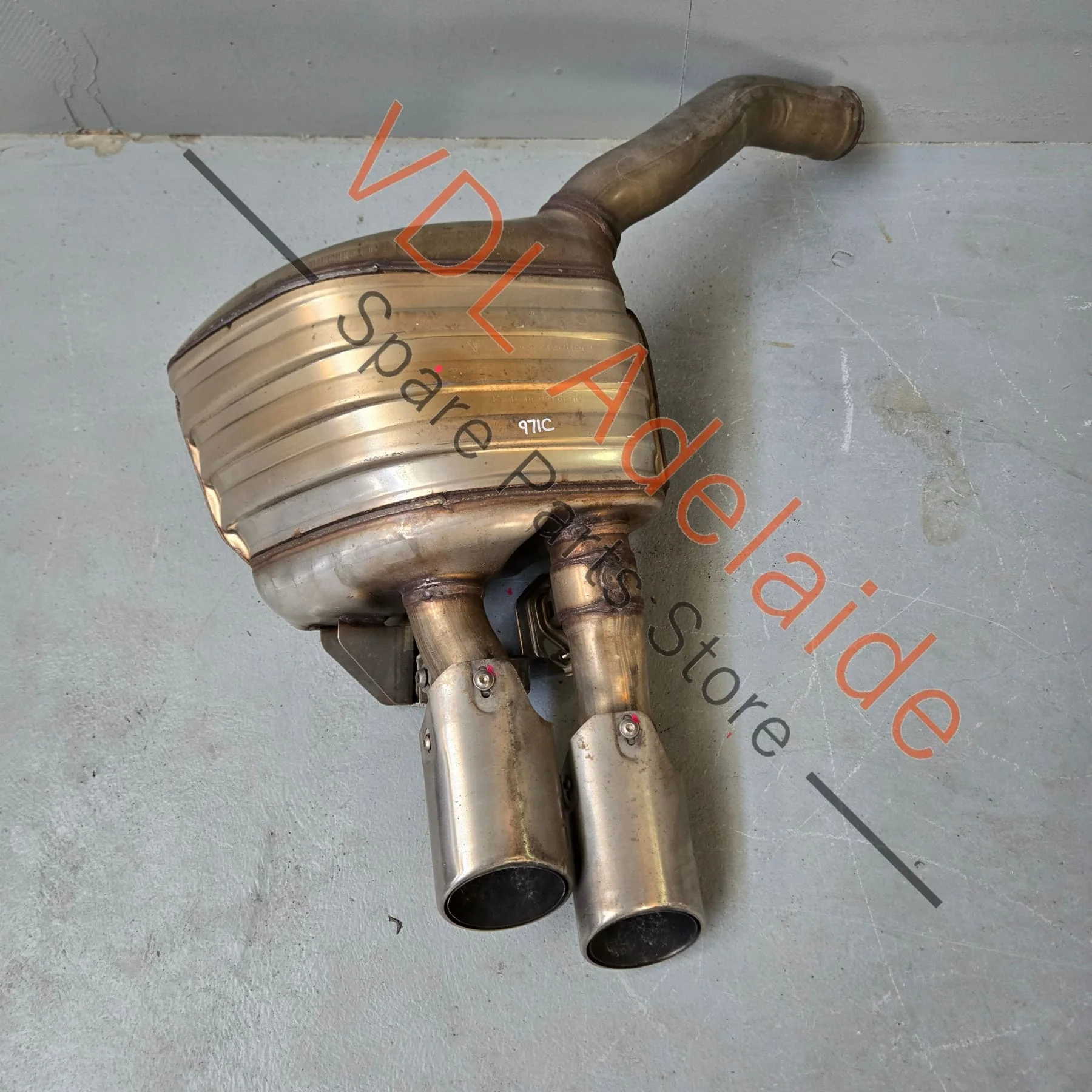 Porsche Panamera 971 Rear Right Muffler 971253608AY 971253608 - Image 4