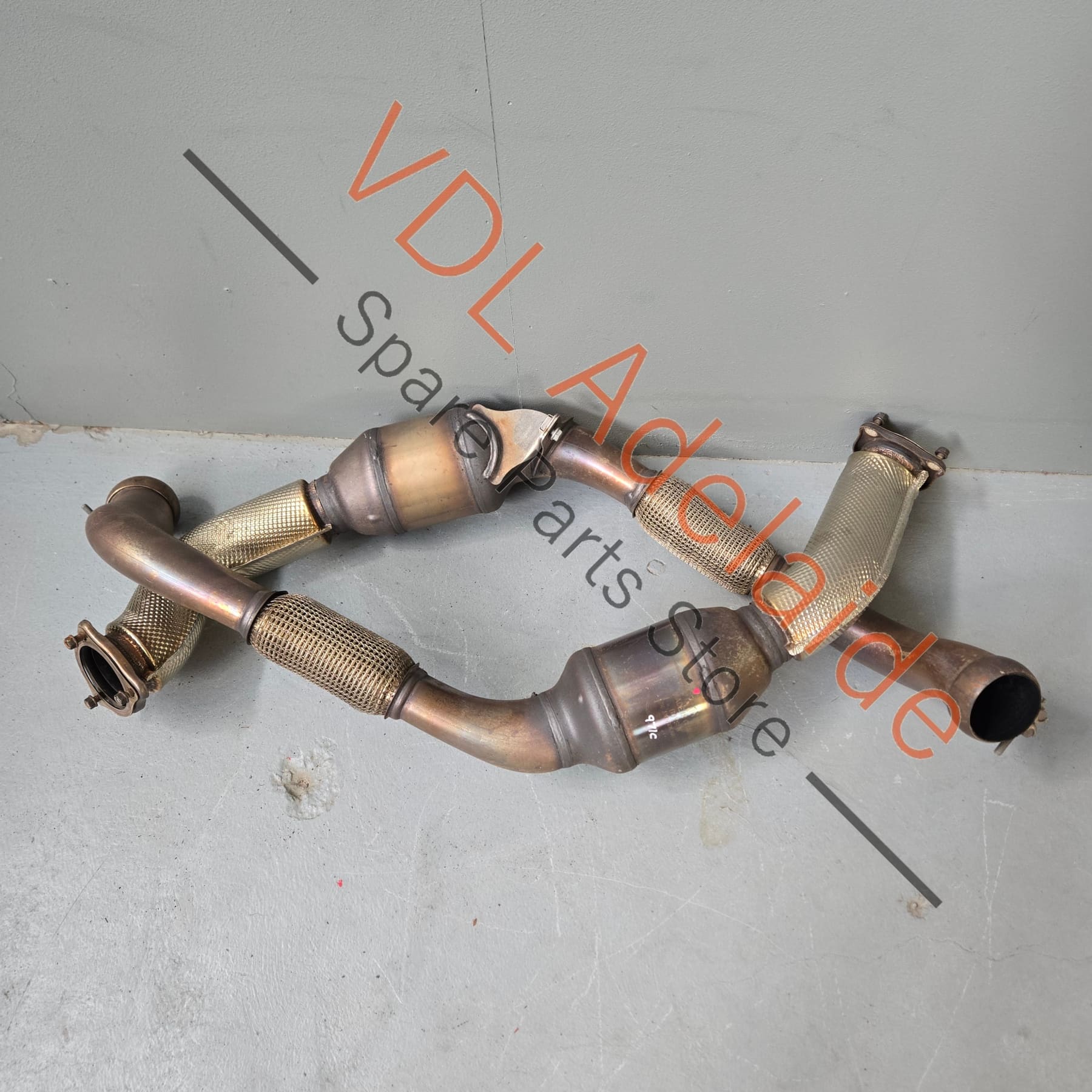 Porsche Panamera 2.9L V6 Left & Right Catalytic Converter Set 971254400G 971254450G - Image 8