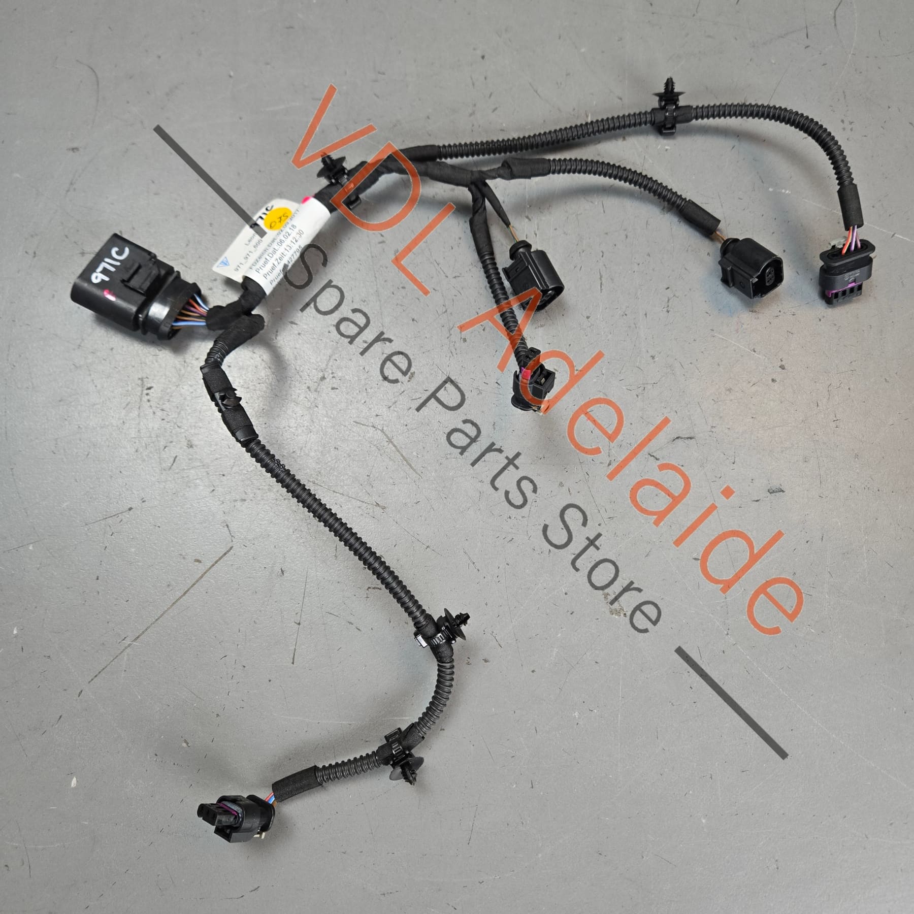 Porsche Panamera Hybrid Water Pump Wiring Harness Cable 971971600 971971033