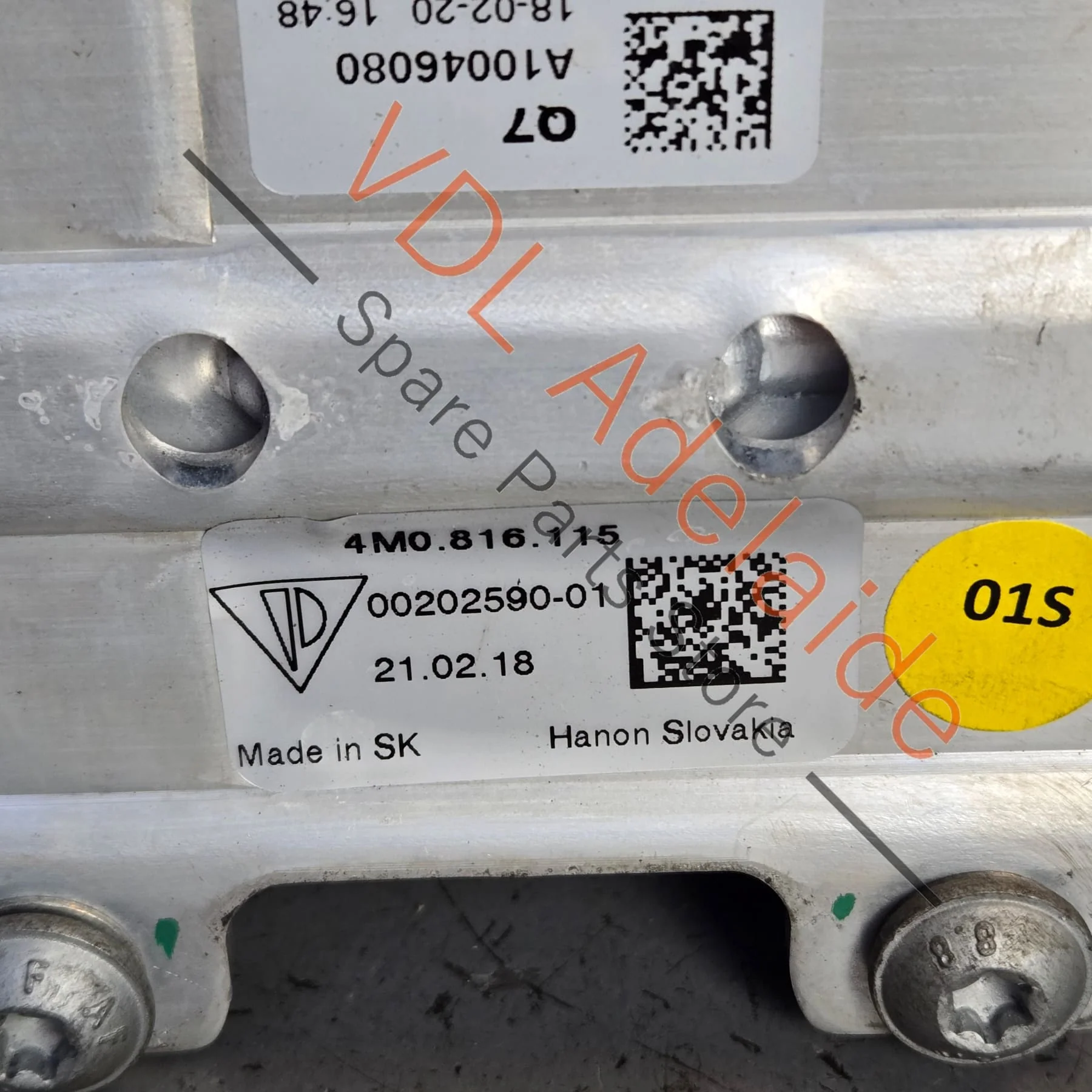 Porsche Hybrid Heat Exchanger PAB816115 4M0816115 PAE260335 - Image 5