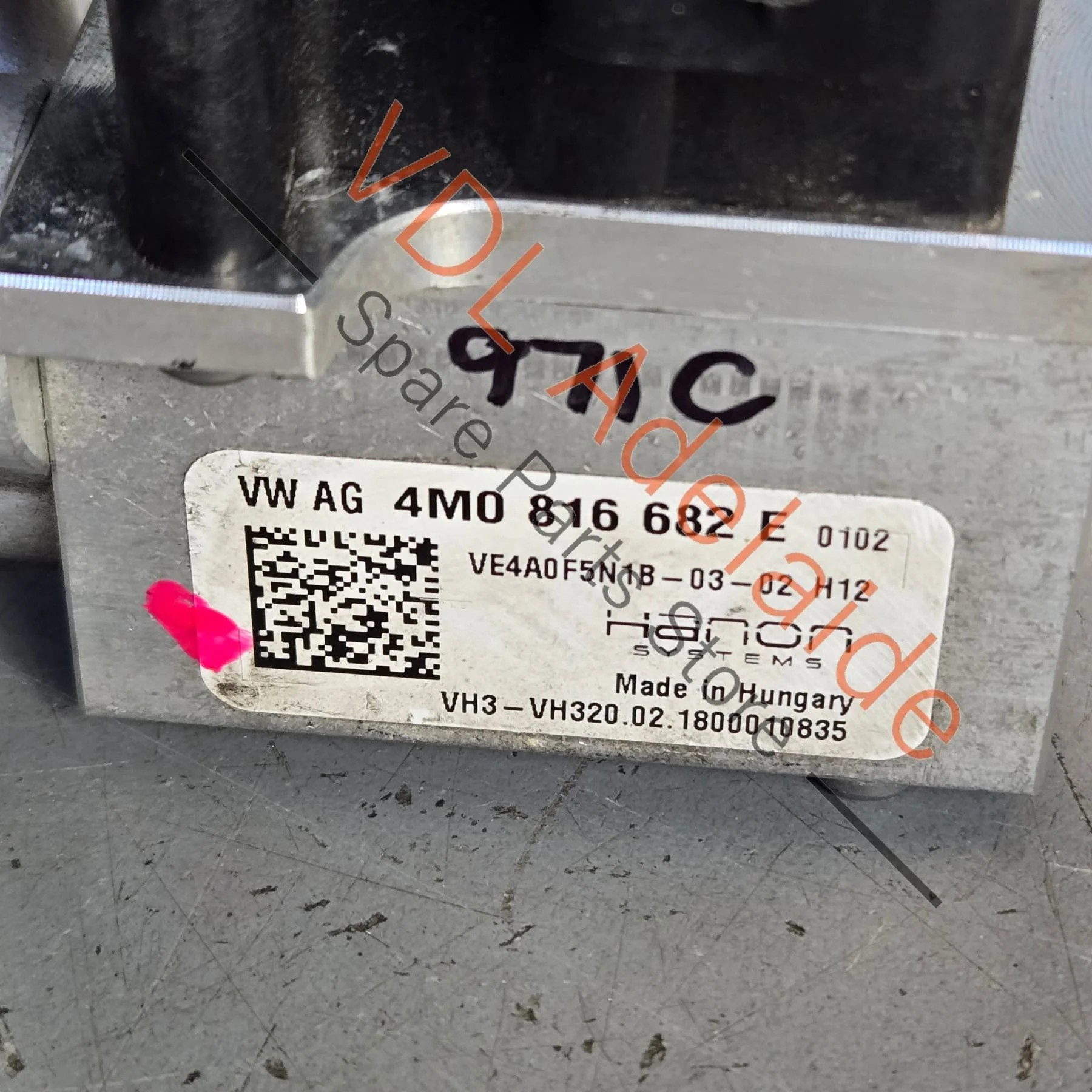 Porsche Hybrid Air Conditioning Expansion Valve 4M0816682E 9A781668200 - Image 3