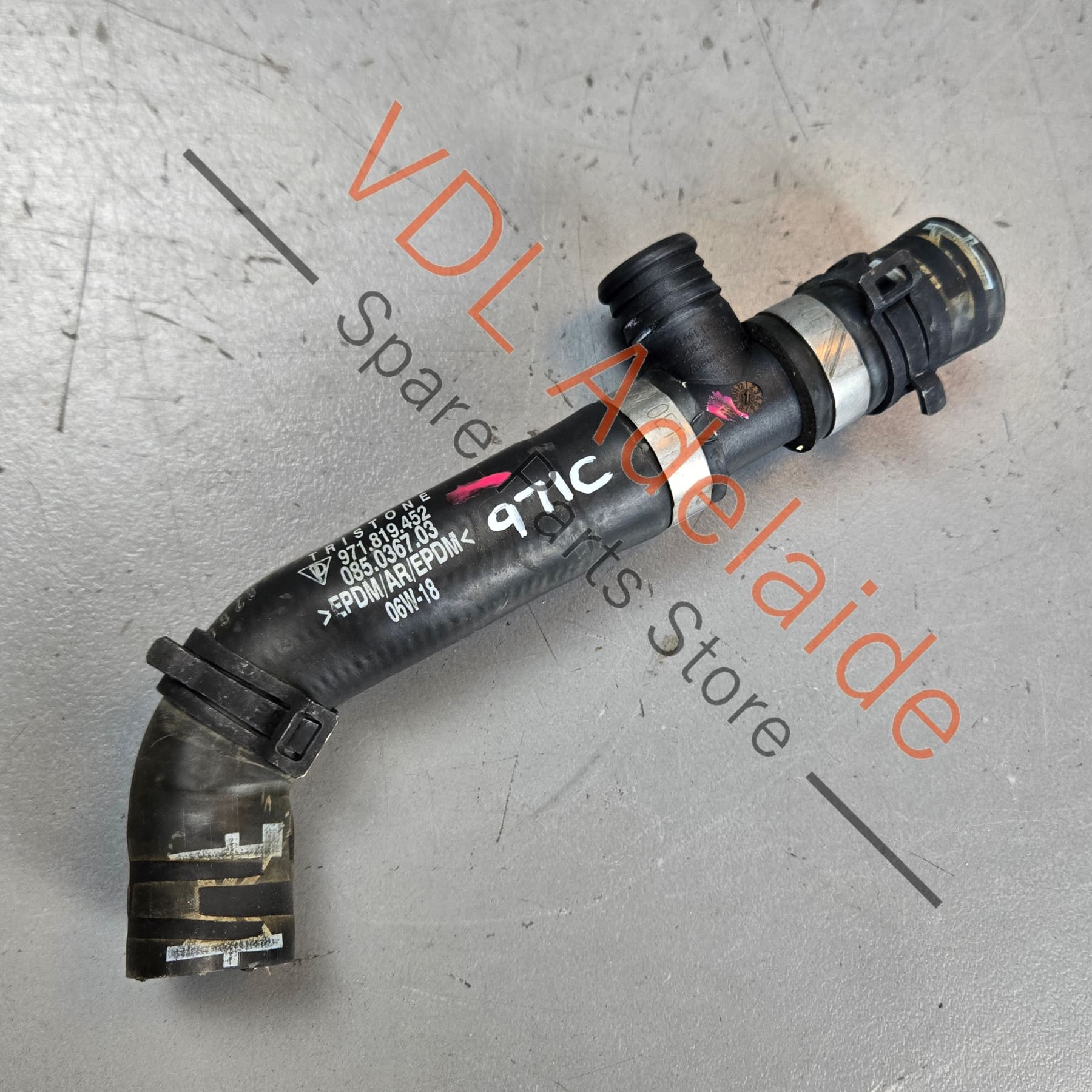 Porsche Panamera Hybrid Coolant Hose Pipe 971819452 9A781945200