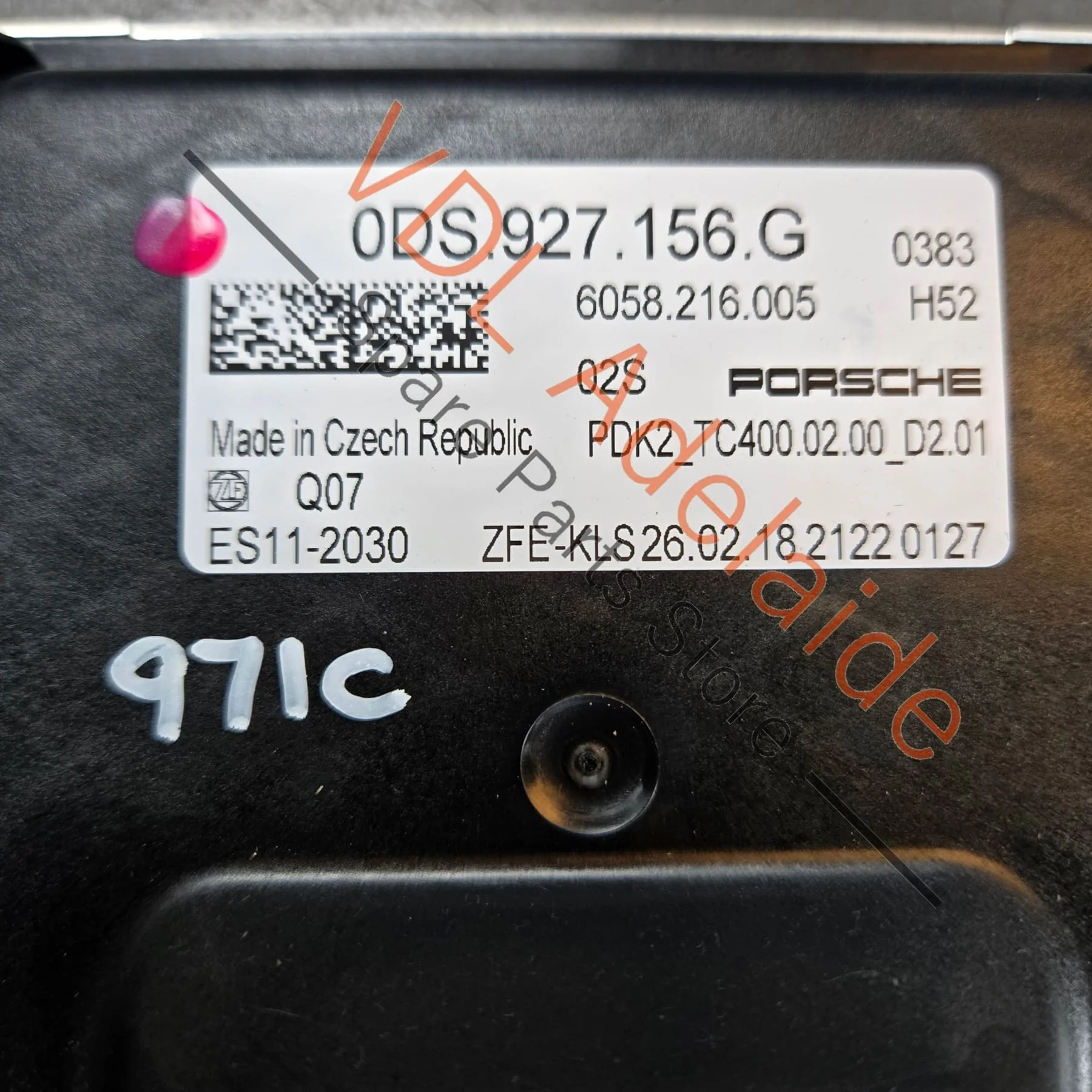 Porsche Panamera 971 Transmission Control Computer TCU 0DS927156G - Image 2