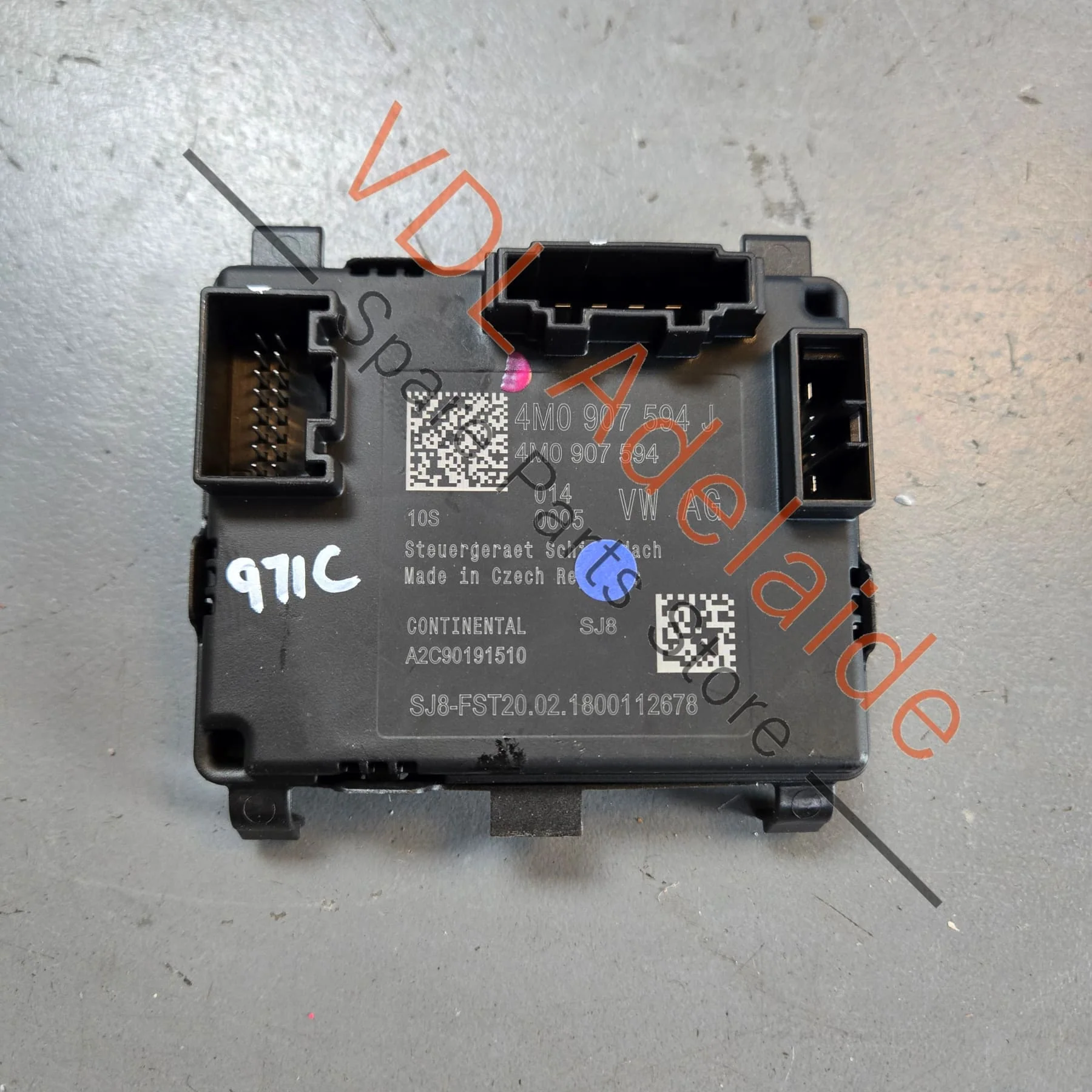 Porsche Control Unit for Sunroof 4M0907594J 9A790759400 9A7907594