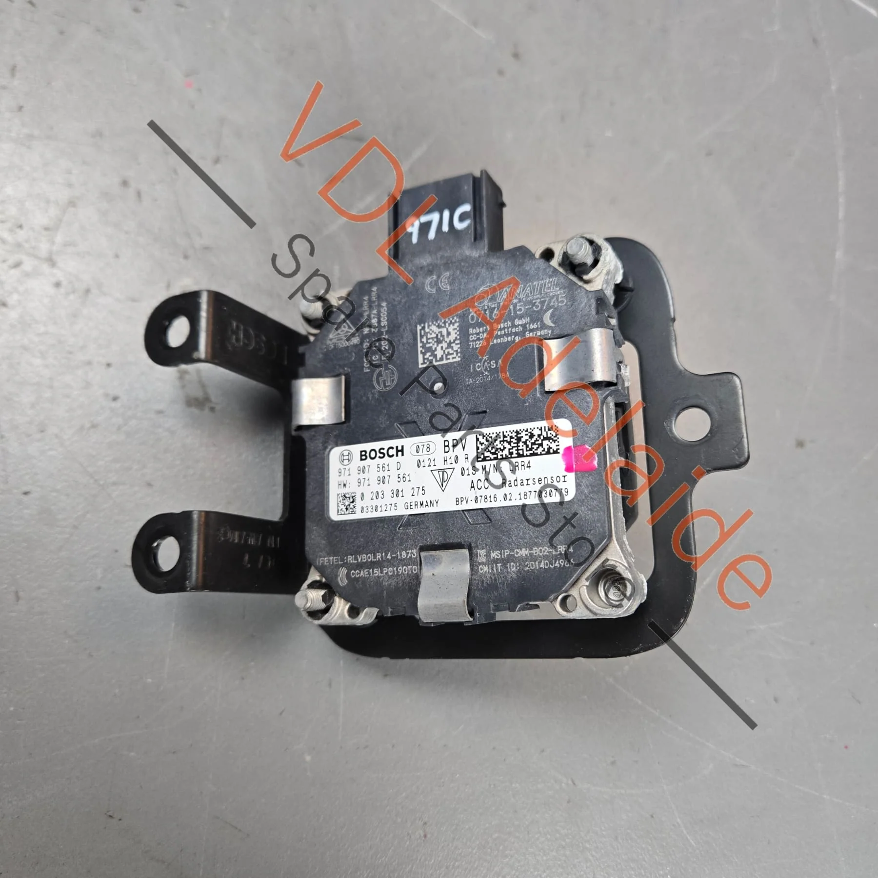 Porsche Panamera 971 Cruise Control Distance Radar Sensor Master 971907561 971907561D 971907561J - Image 2