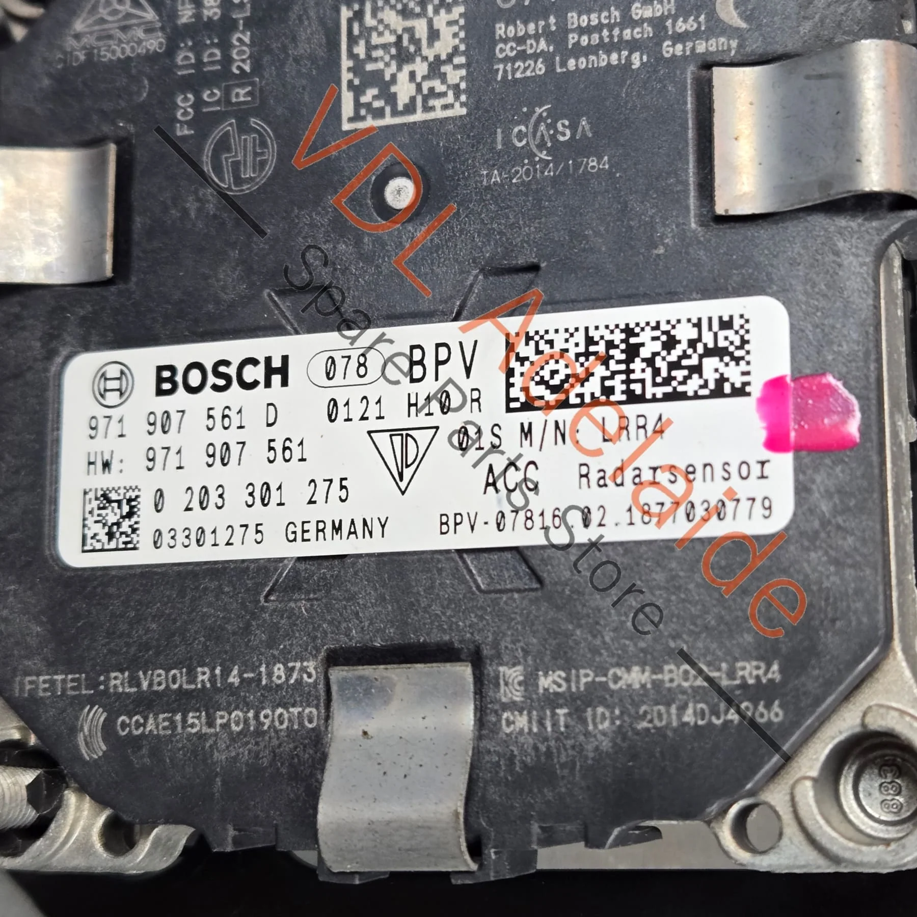 Porsche Panamera 971 Cruise Control Distance Radar Sensor Master 971907561 971907561D 971907561J - Image 3