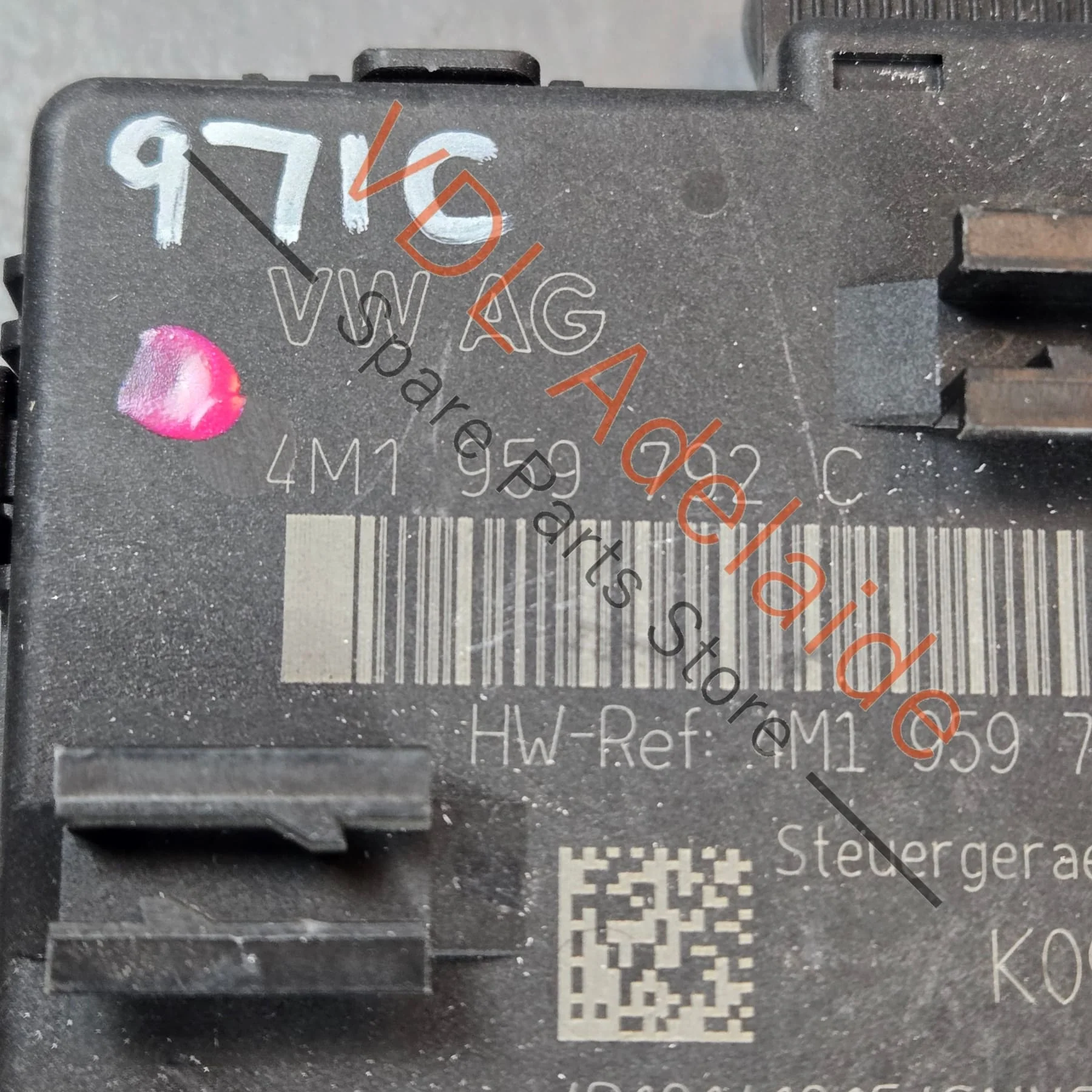Porsche Panamera Passenger Door Control Module 4M1959792B 9A795979200 PAB95979200 - Image 2
