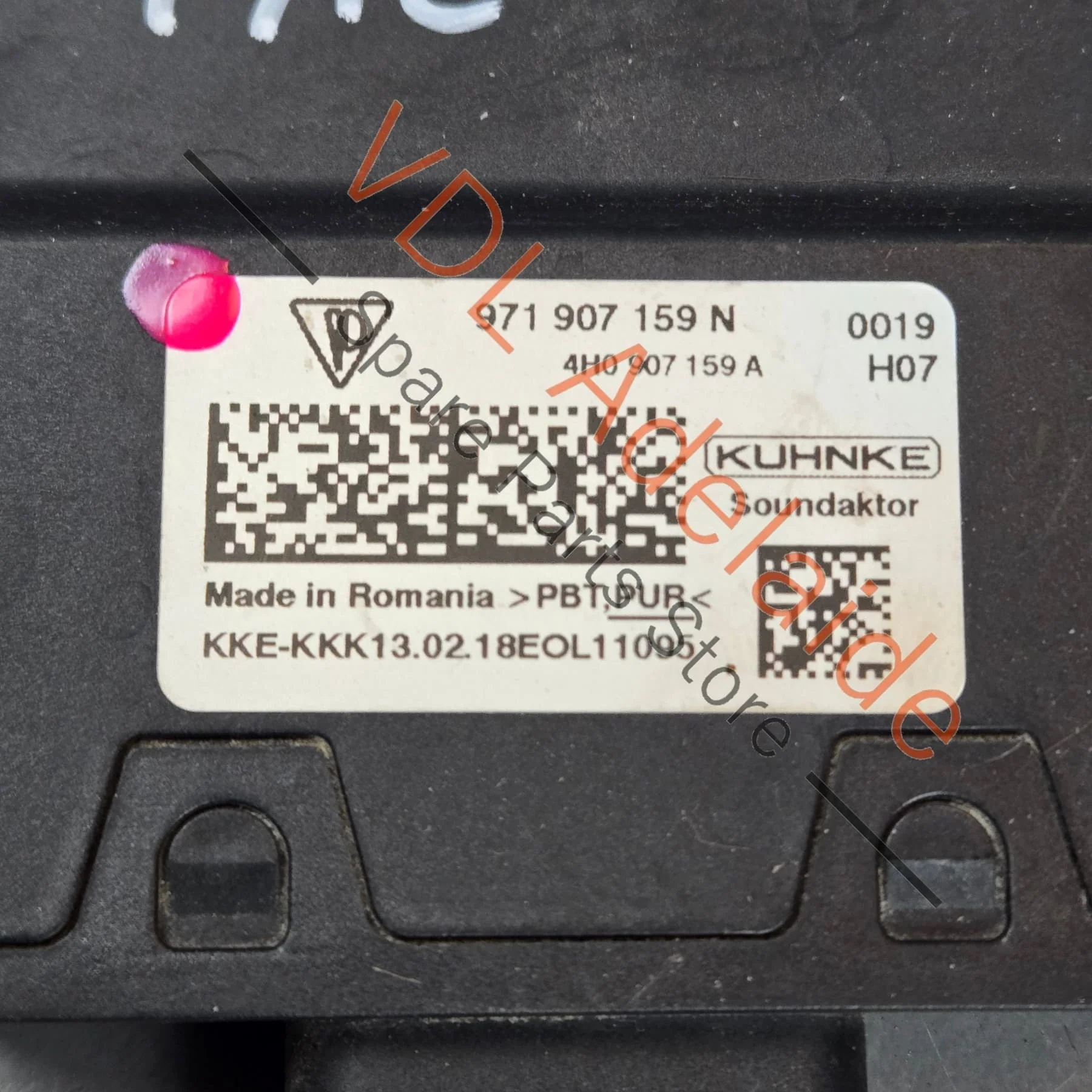 Porsche Panamera Control Unit for Engine Noise Production 971907159N - Image 2