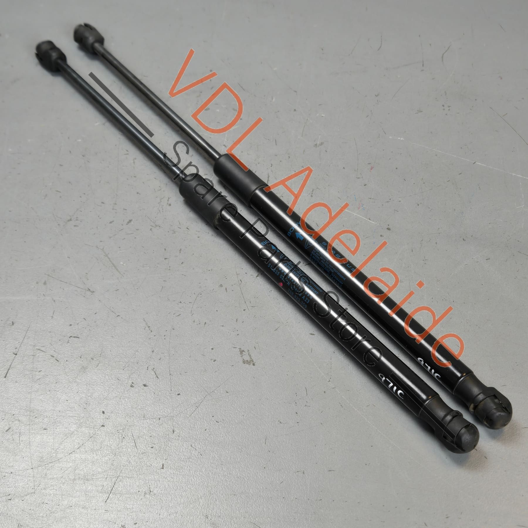 Porsche Panamera Pair of Bonnet Gas Filled Lift Strut Support 298823359