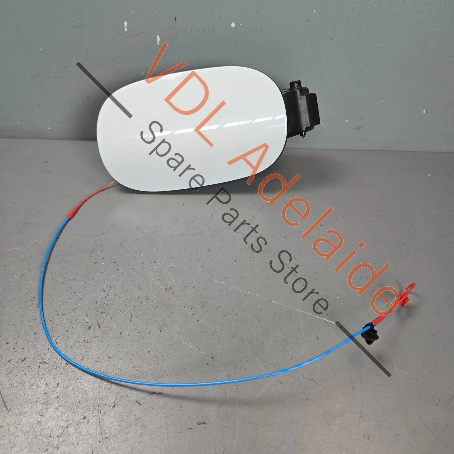 Porsche Panamera Fuel Filler Flap Door with Lock Actuator 974809857 - Image 2