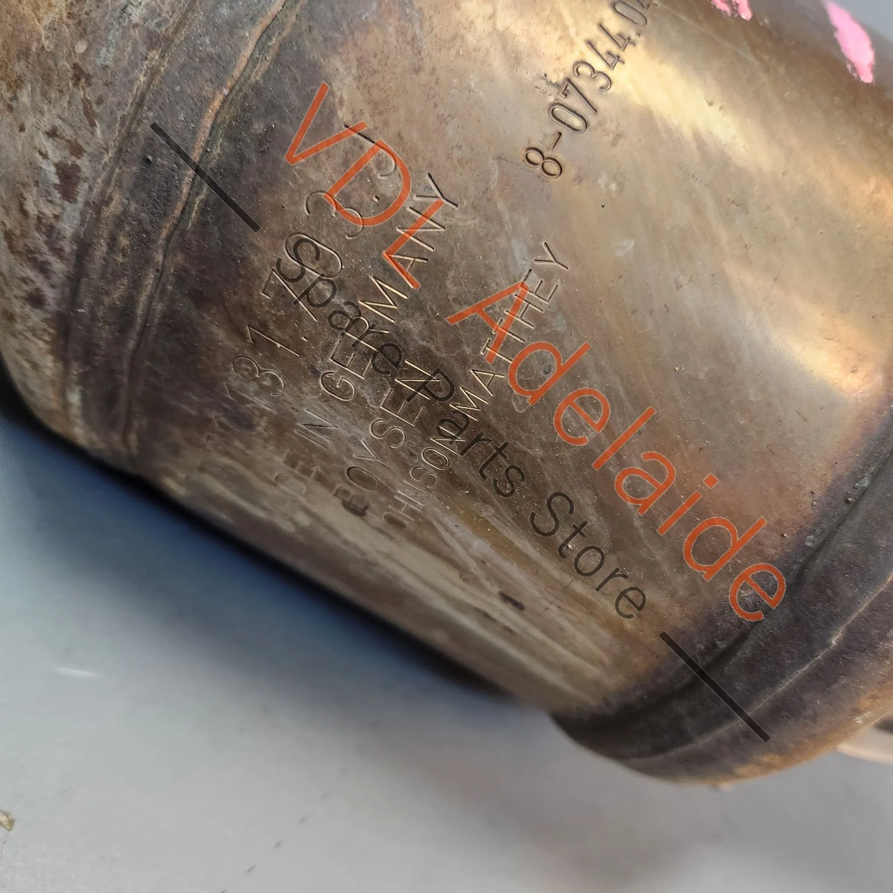 Porsche Panamera 971 Exhaust Catalytic Converter 9A75440005 9A7254400A 971131703J - Image 5