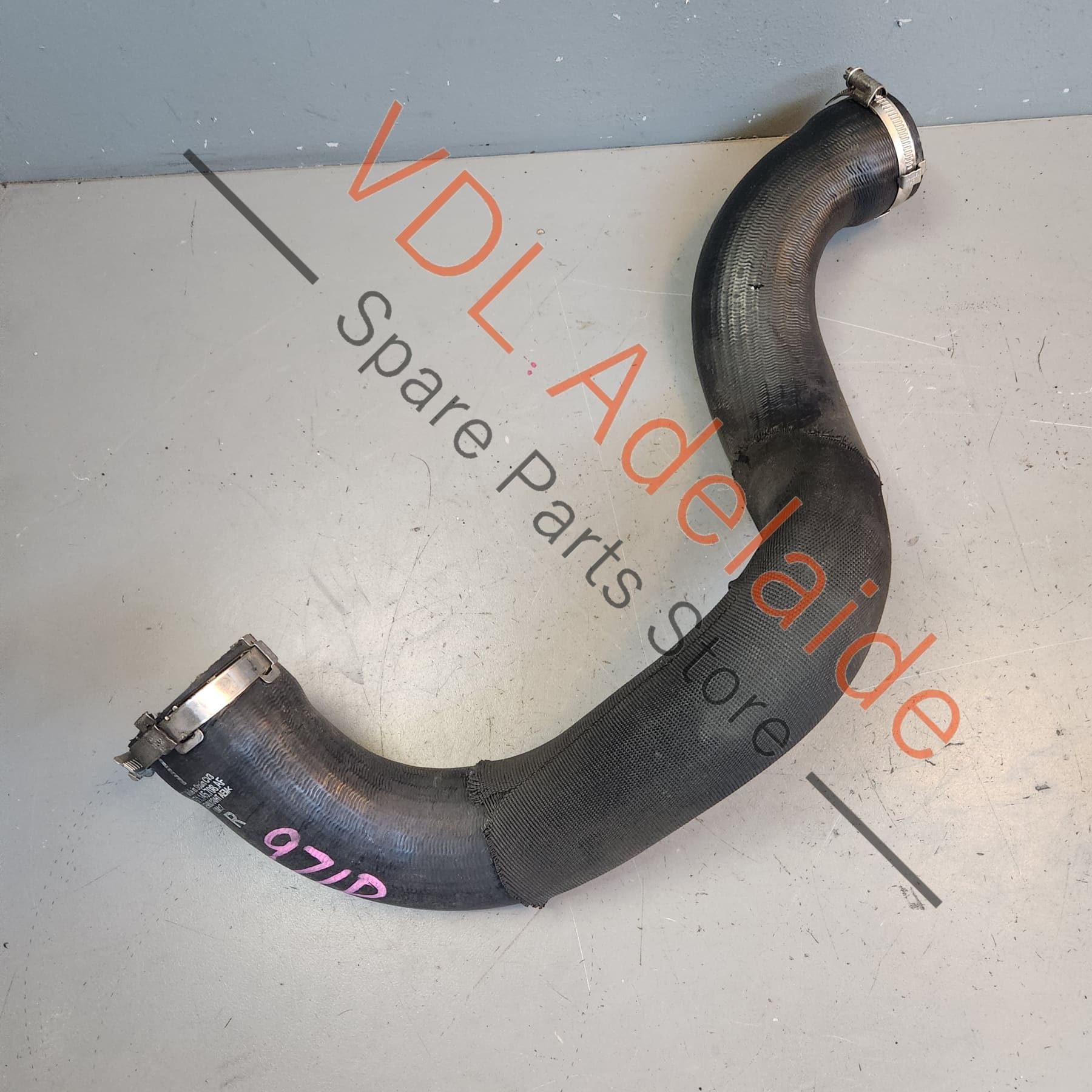 Porsche Panamera 971 Intercooler Hose Pipe Right Side 971145708AF 971145708BE - Image 4