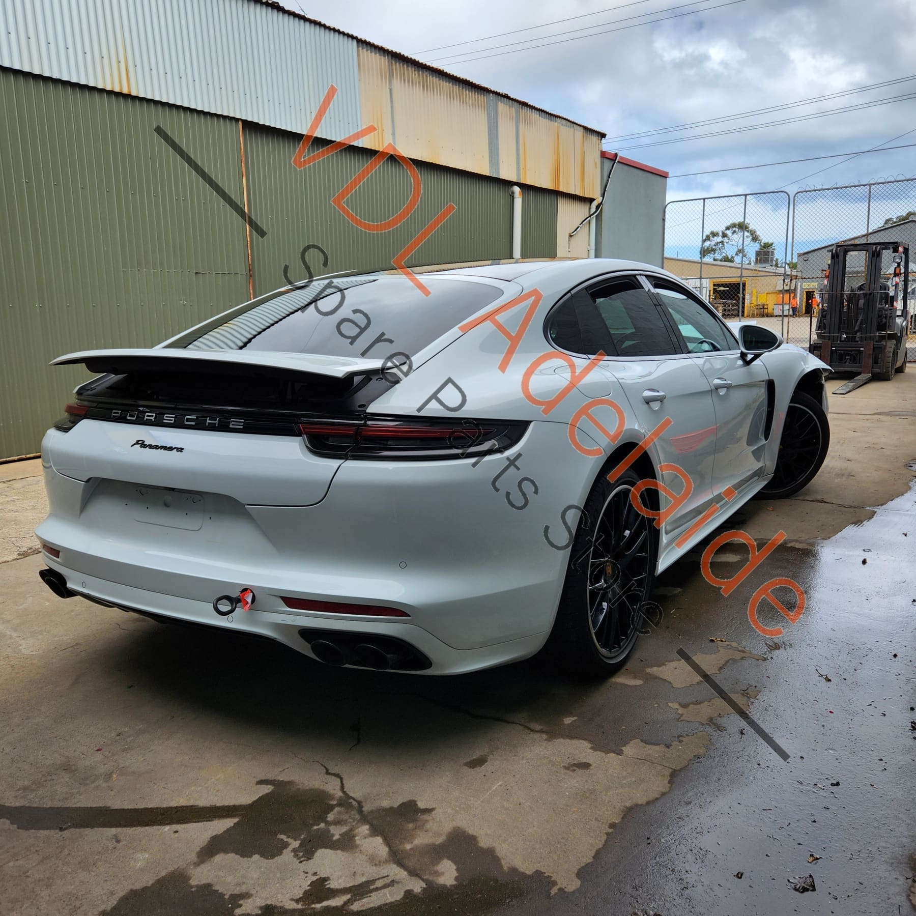 Porsche Panamera 971 Right Side Fender Spoiler Trim Molding 971854776A G2X 971854896 - Image 10