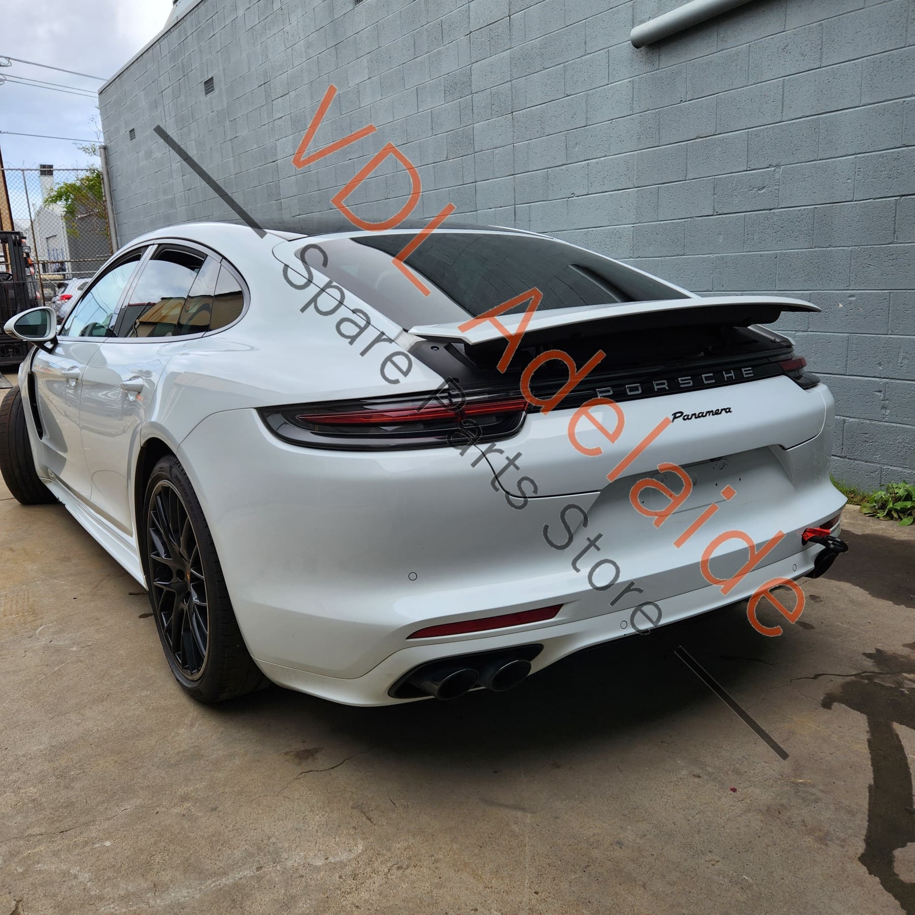 Porsche Panamera 971 Coupe Rear Left Inner Tail Light Taillight Dark Tinted 973945207A - Image 3