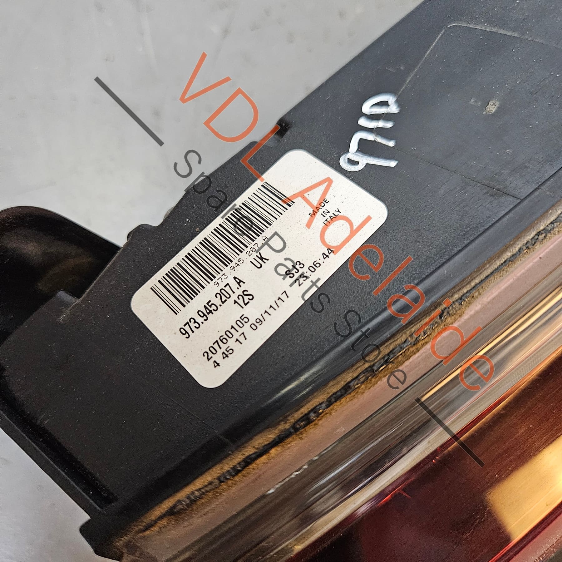 Porsche Panamera 971 Coupe Rear Left Inner Tail Light Taillight Dark Tinted 973945207A - Image 5