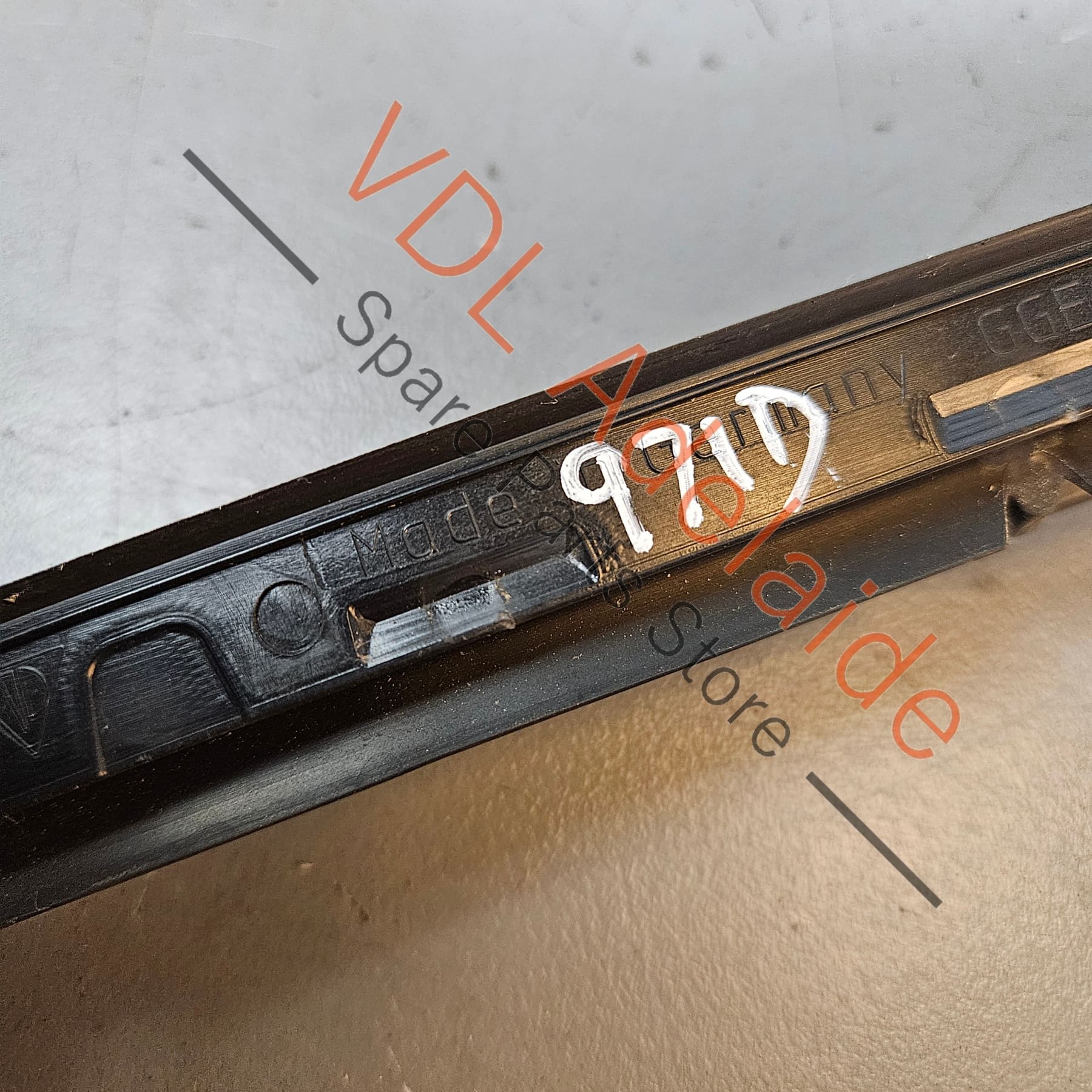 Porsche Panamera 971 Windscreen Water Deflector Strip Trim Left 971854335B 971854335D - Image 6