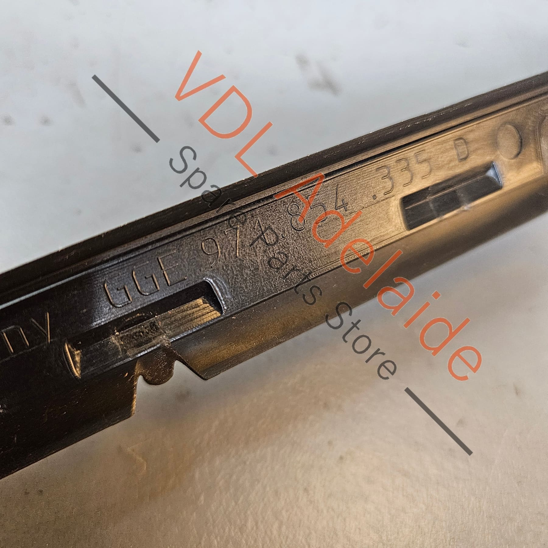 Porsche Panamera 971 Windscreen Water Deflector Strip Trim Left 971854335B 971854335D - Image 7