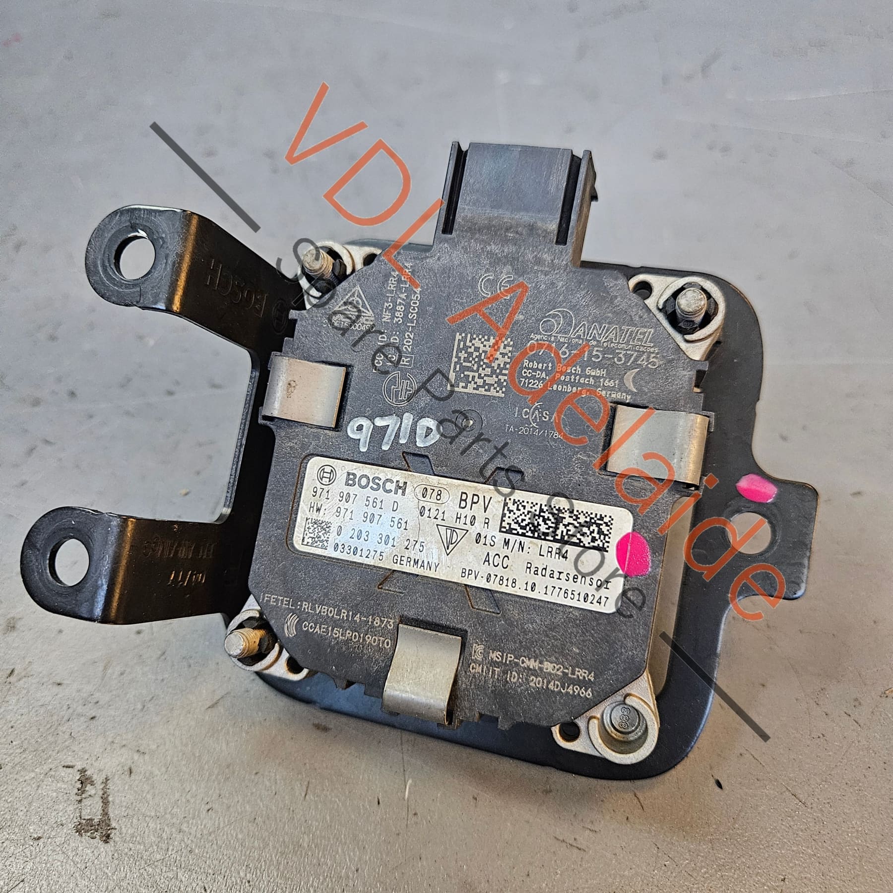Porsche Panamera 971 Cruise Control Distance Radar Sensor Master Right 971907561D 971907561J - Image 3