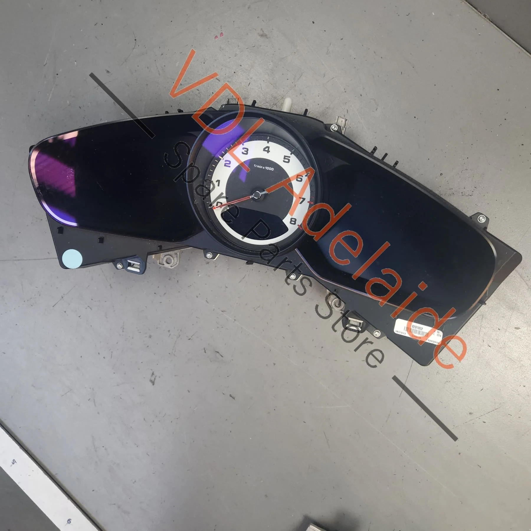 Porsche Panamera White Dial Instrument Cluster Gauges 973920902E C9A 973920902F C9A - Image 10