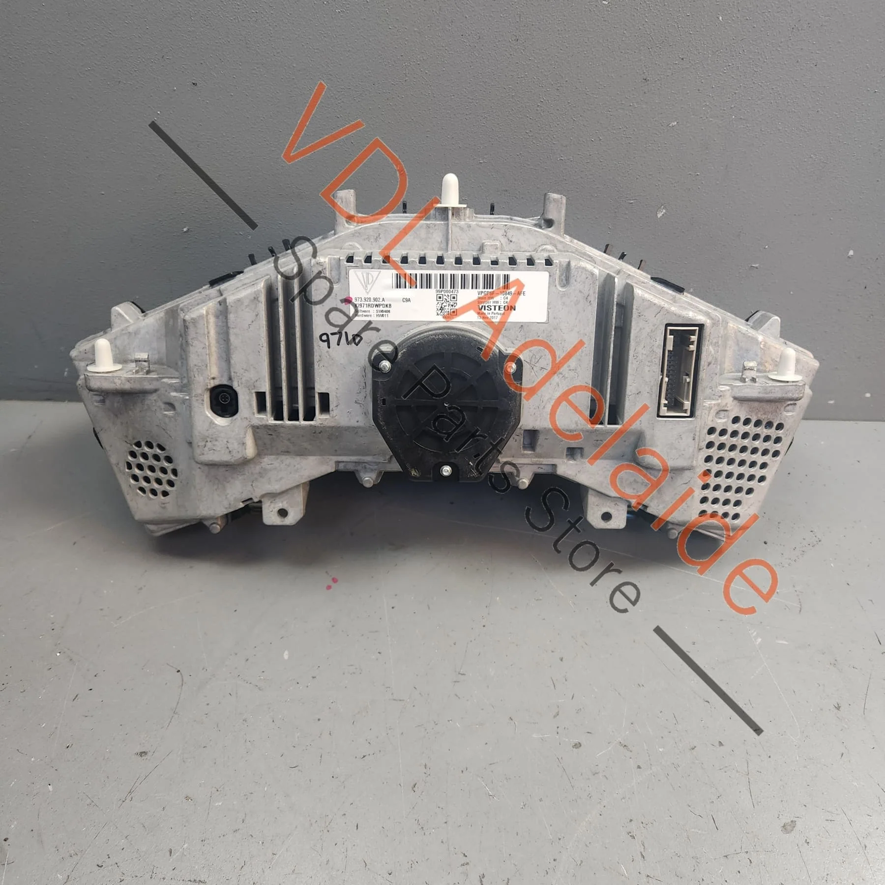 Porsche Panamera White Dial Instrument Cluster Gauges 973920902E C9A 973920902F C9A - Image 3