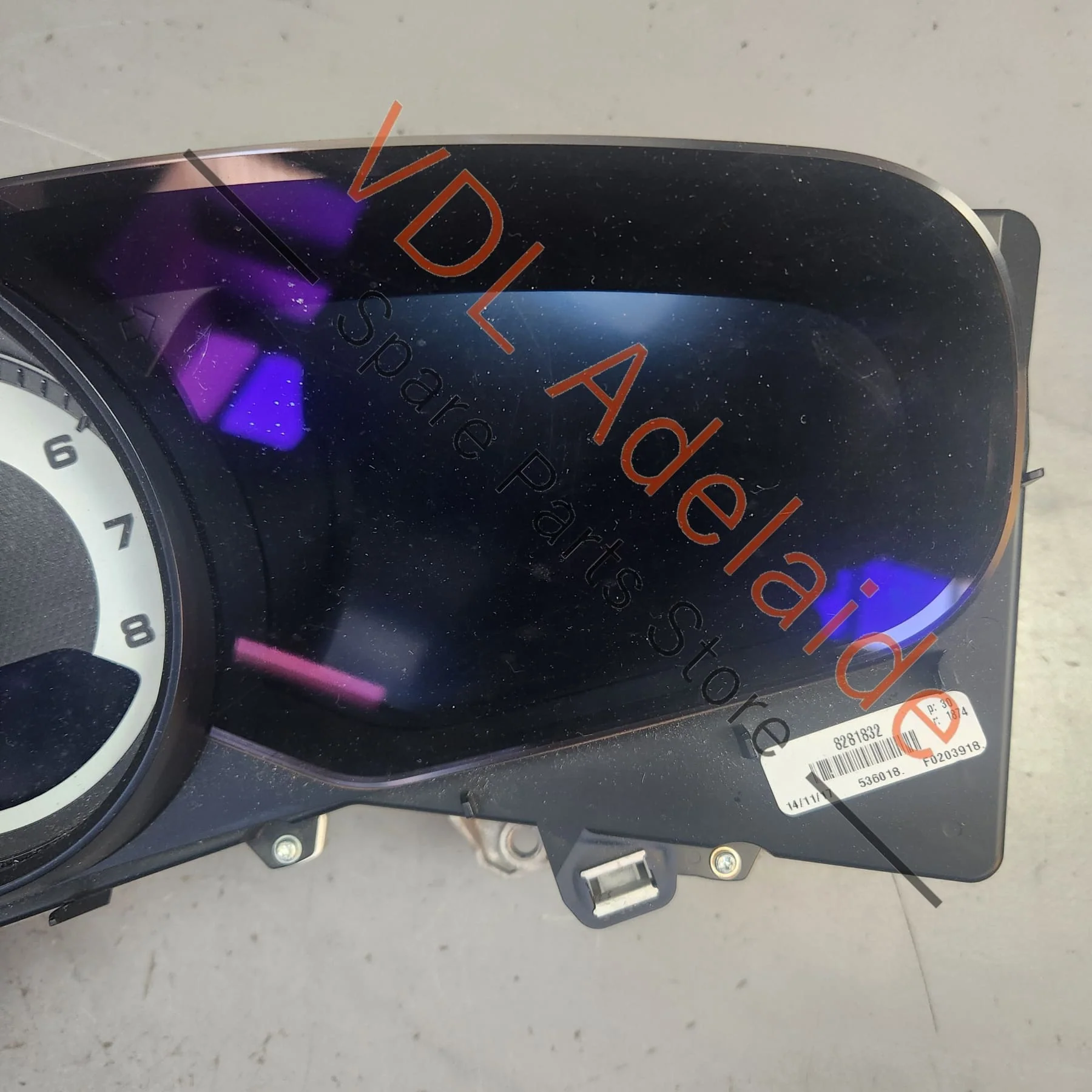 Porsche Panamera White Dial Instrument Cluster Gauges 973920902E C9A 973920902F C9A - Image 6