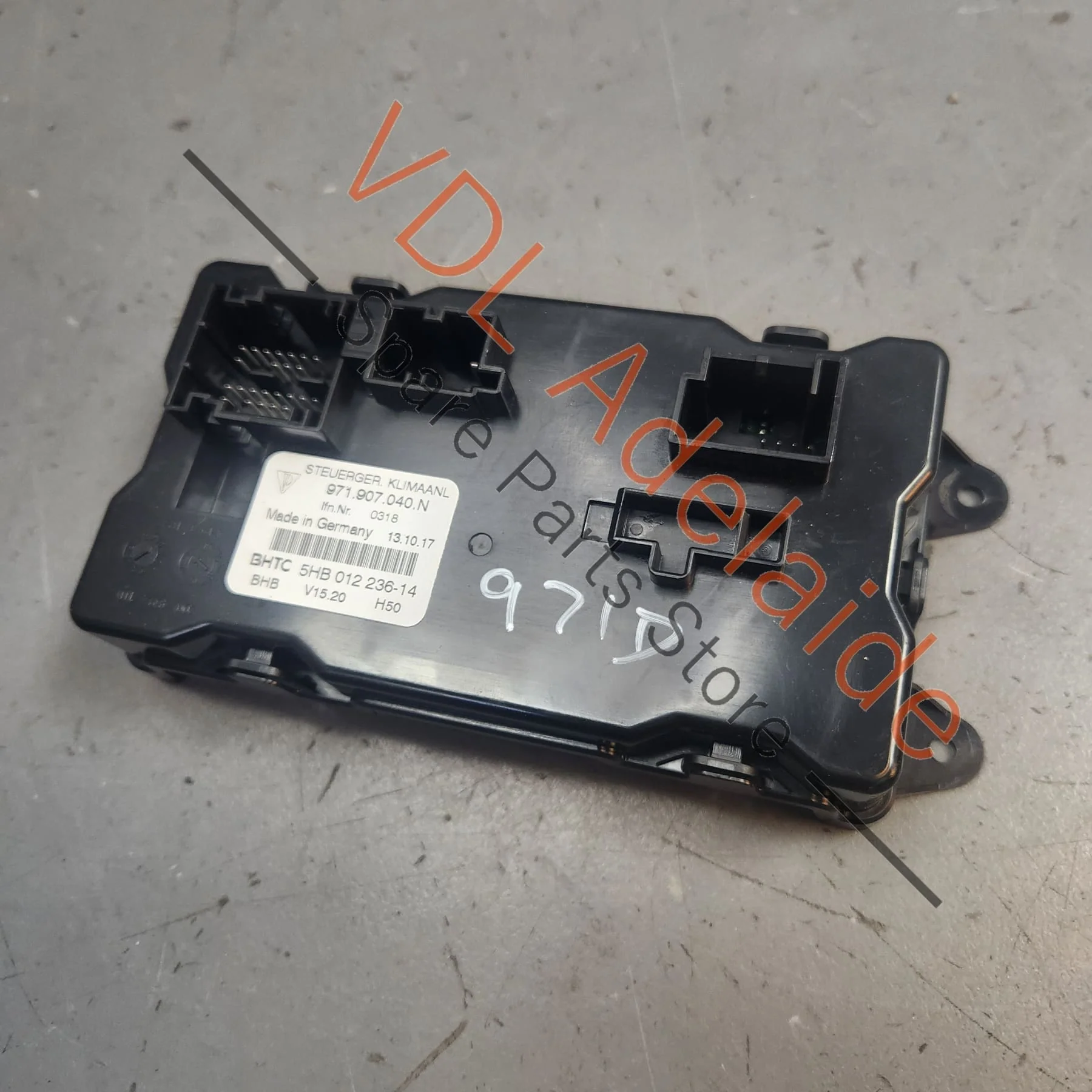 Porsche Panamera Air Conditioning Control Unit Module 971907040S 971907040N