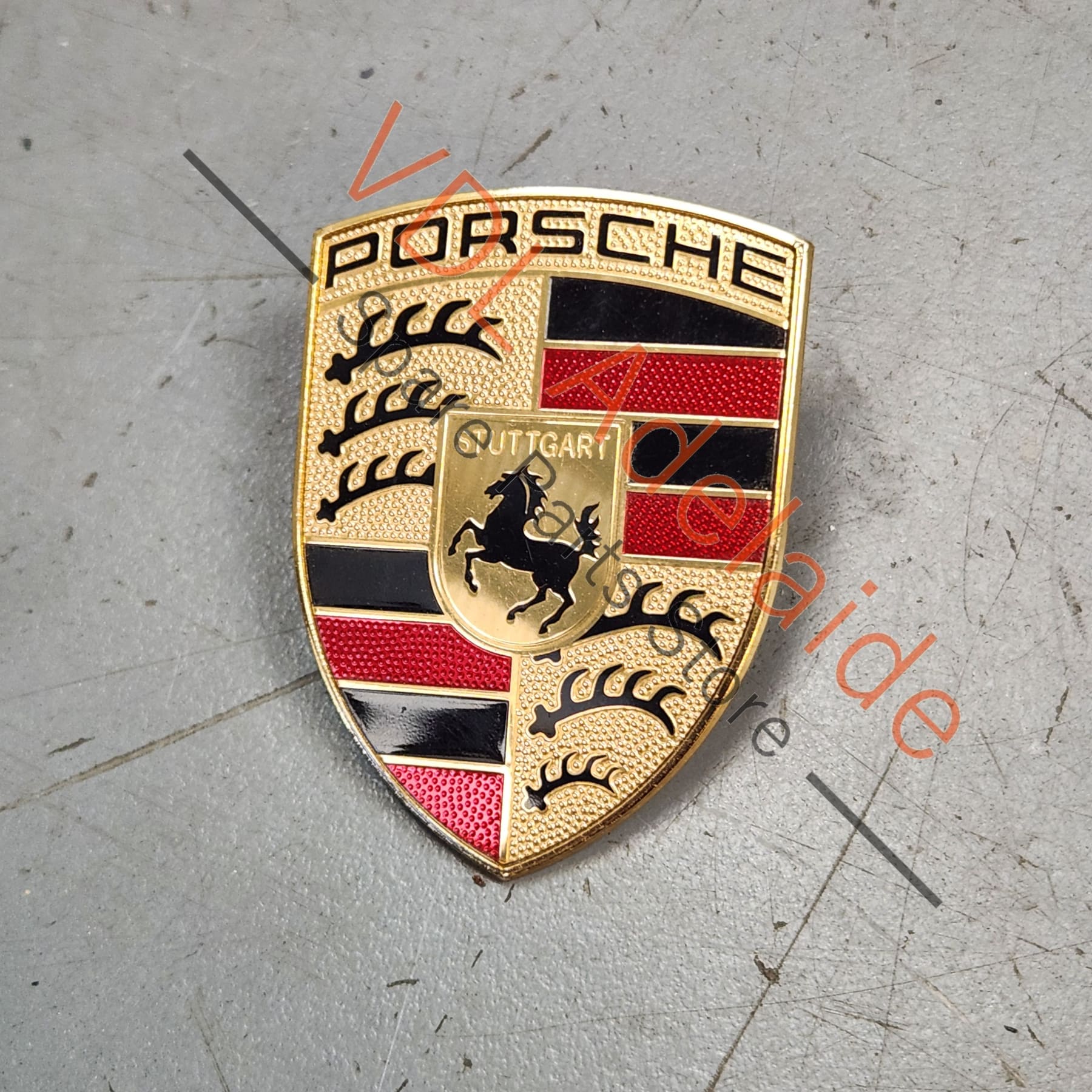 Porsche Crest Bonnet Badge Embelem 95855960102