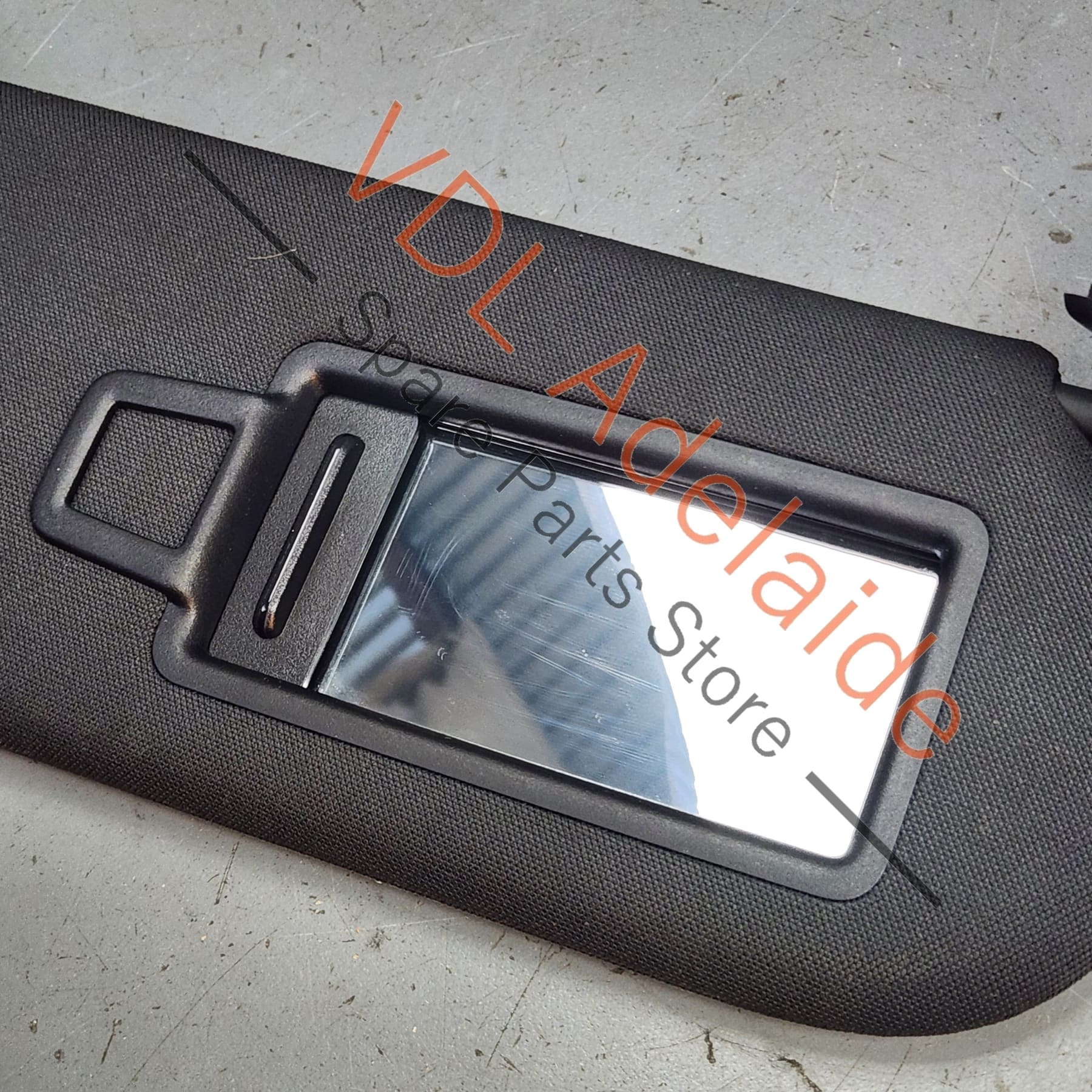 Porsche Panamera 971 Right Side Sun Visor Black 971857552P - Image 4
