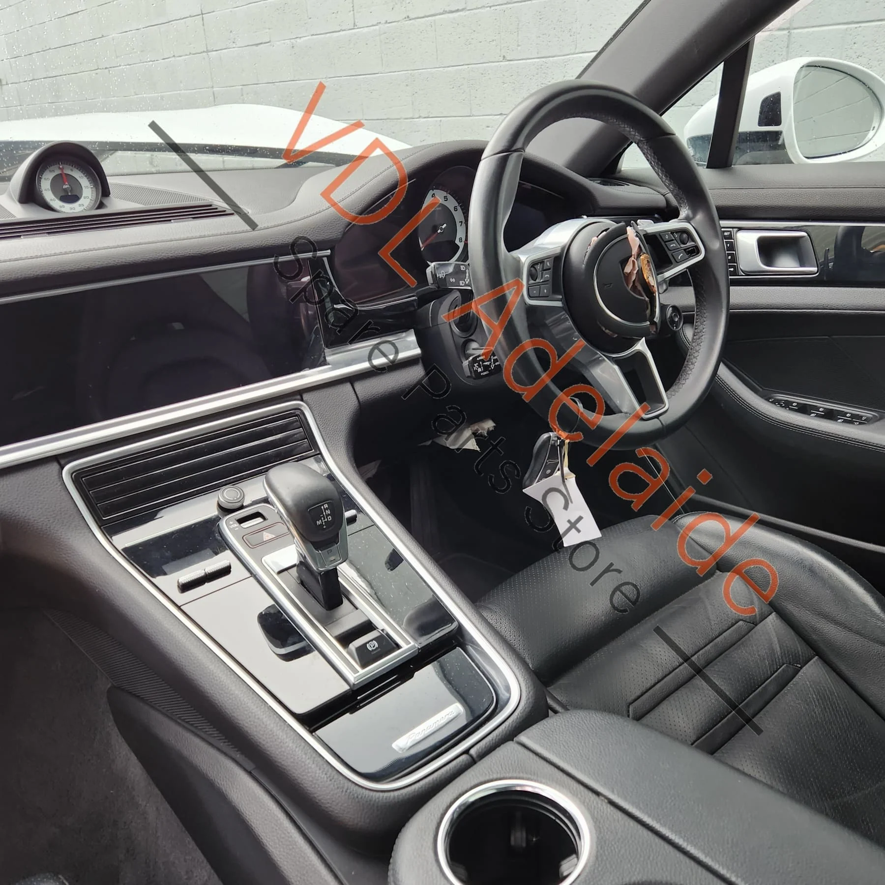 Porsche Panamera 971 Left Side Sun Visor Black 971857551P - Image 9
