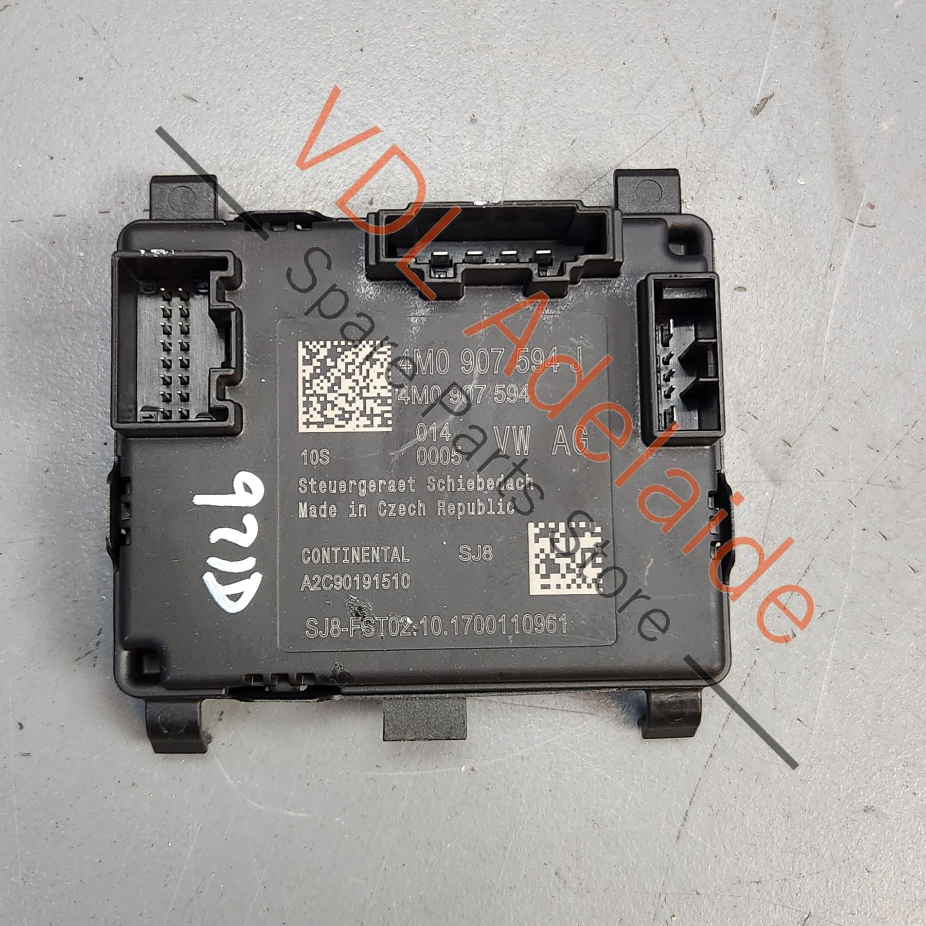 Porsche Panamera 971 Glass Sliding Roof Control Unit Front 4M0907594J